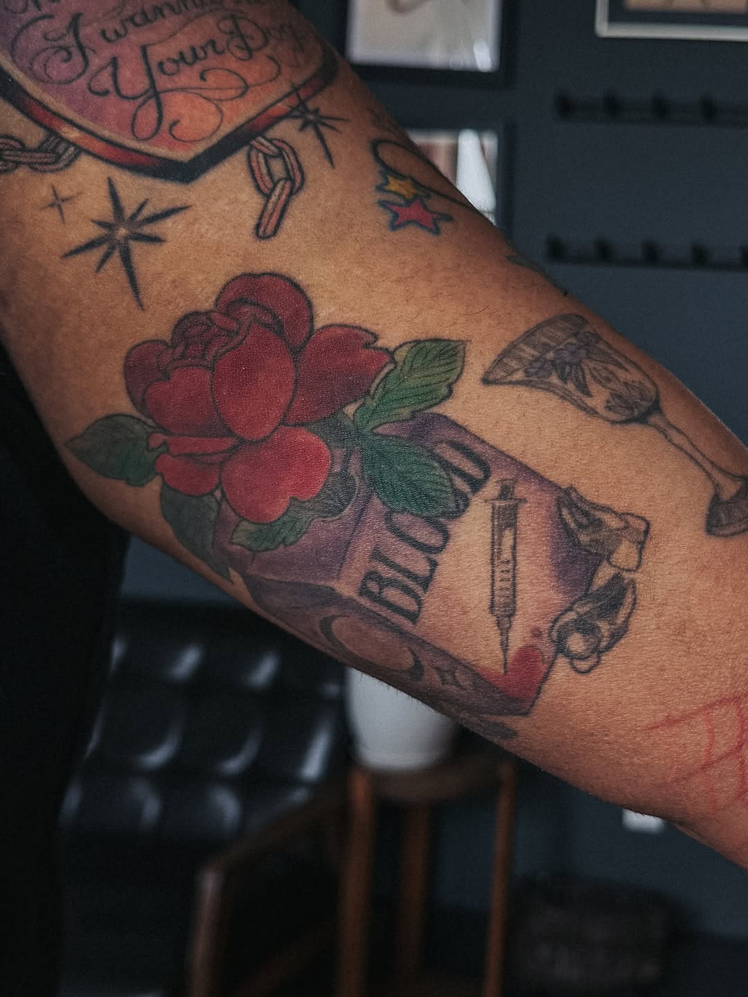 Tattoo by @lucy__yin — american_traditional, realism