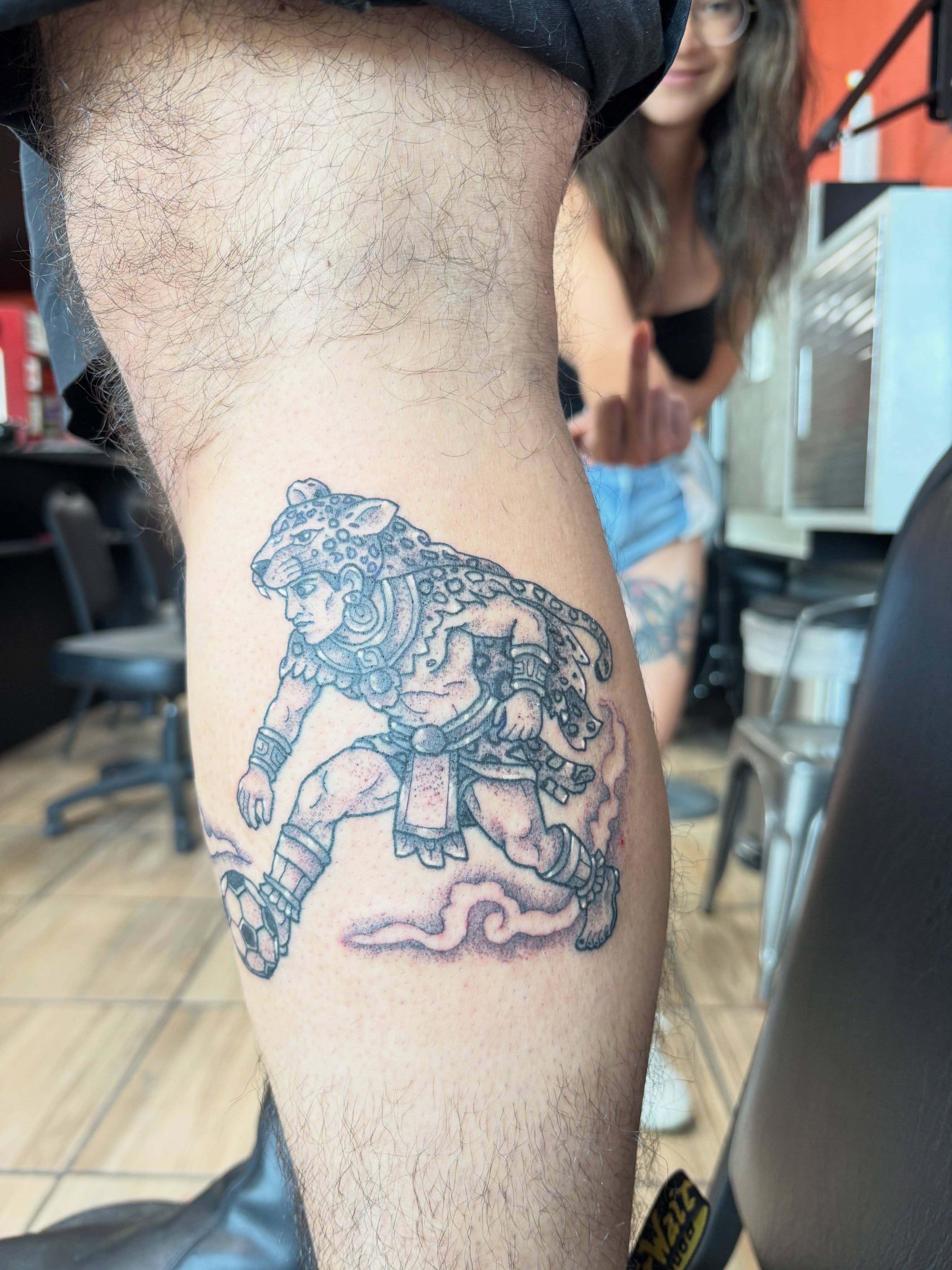 Tattoo by @blkndrose — black_and_grey