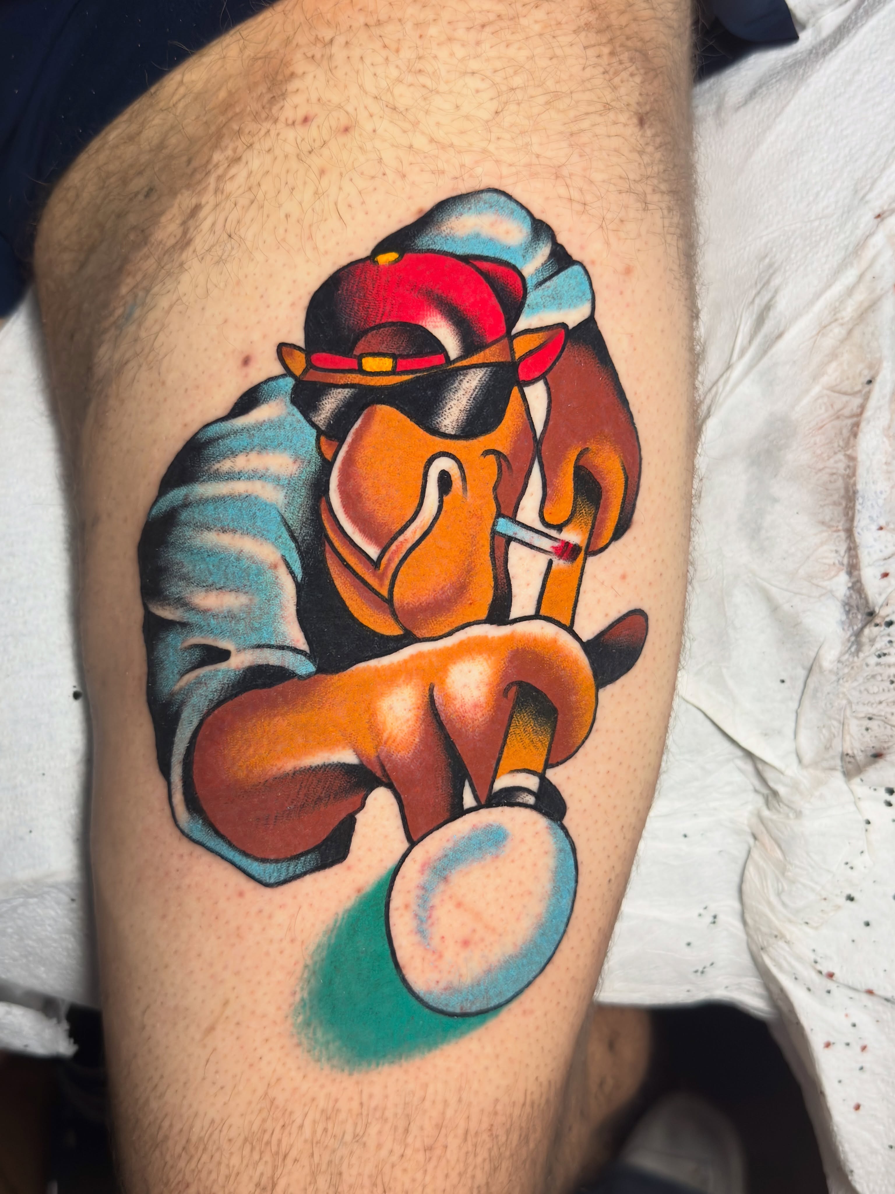 Tattoo by @tat2vandal โ american_traditional