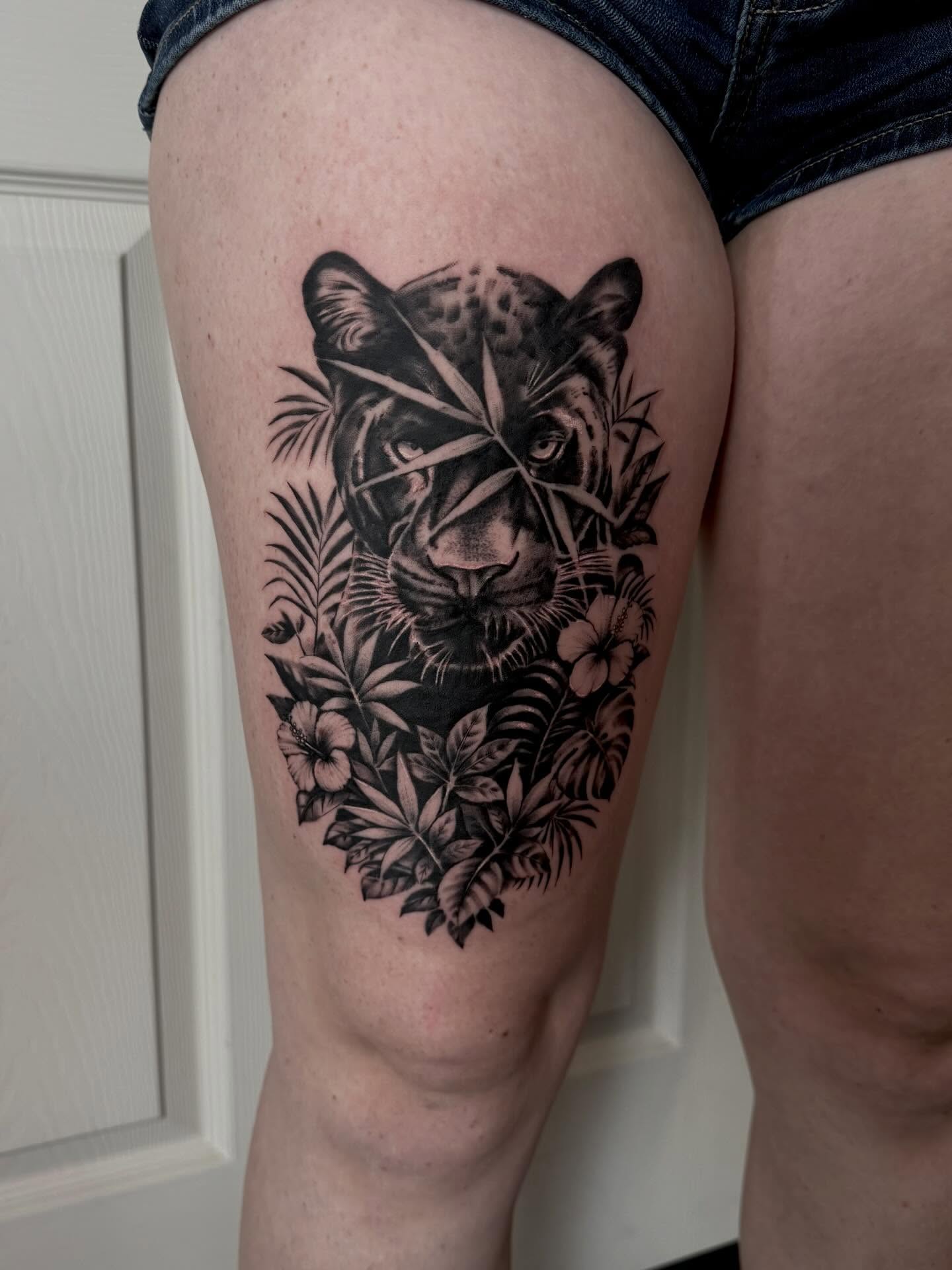 Tattoo by @whip_spurstattoo — black_and_grey, realism