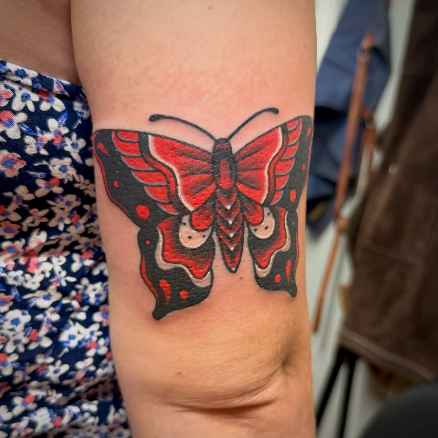 Tattoo by @almostmiketattoos_ — dotwork