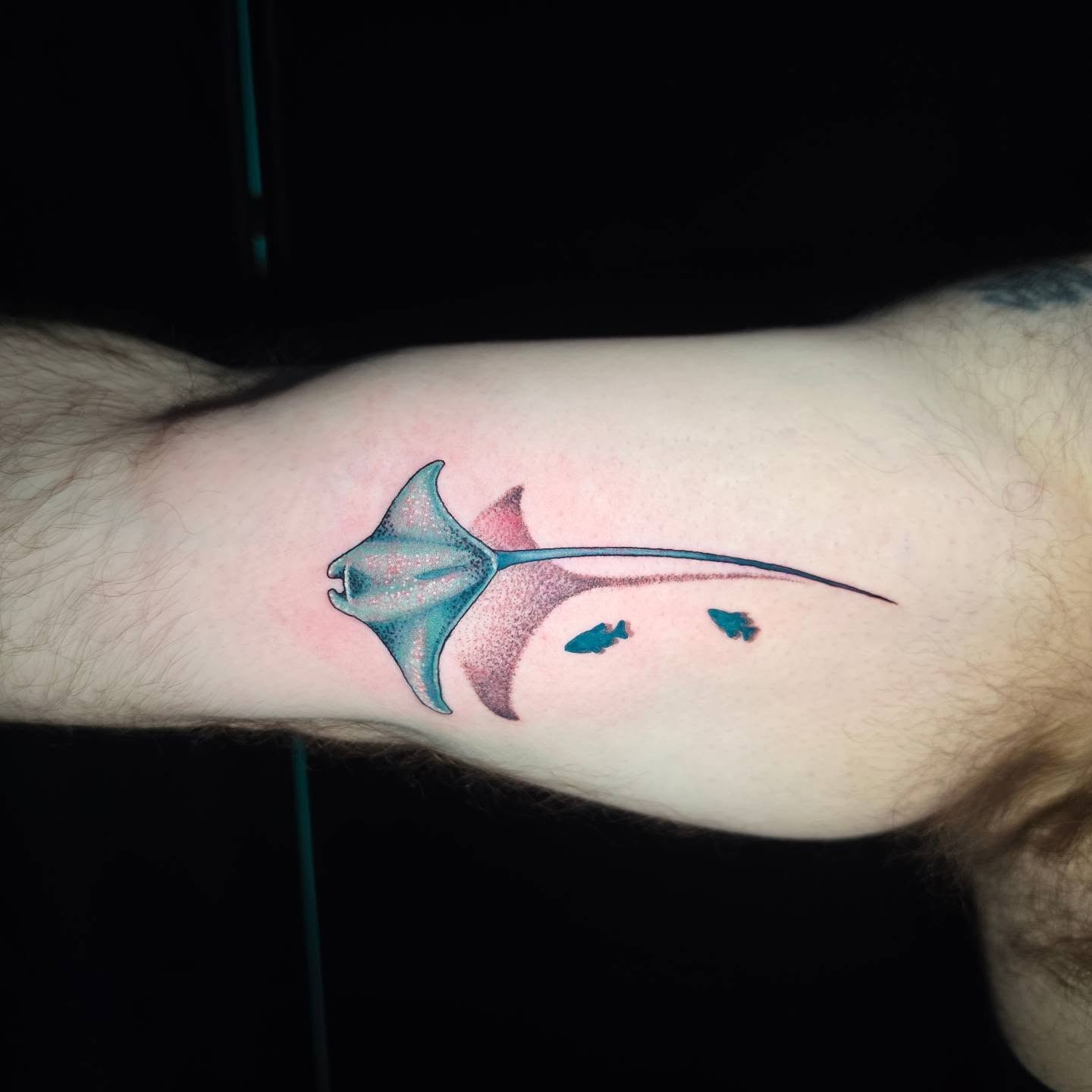 Tattoo by @ashweetattoo — dotwork