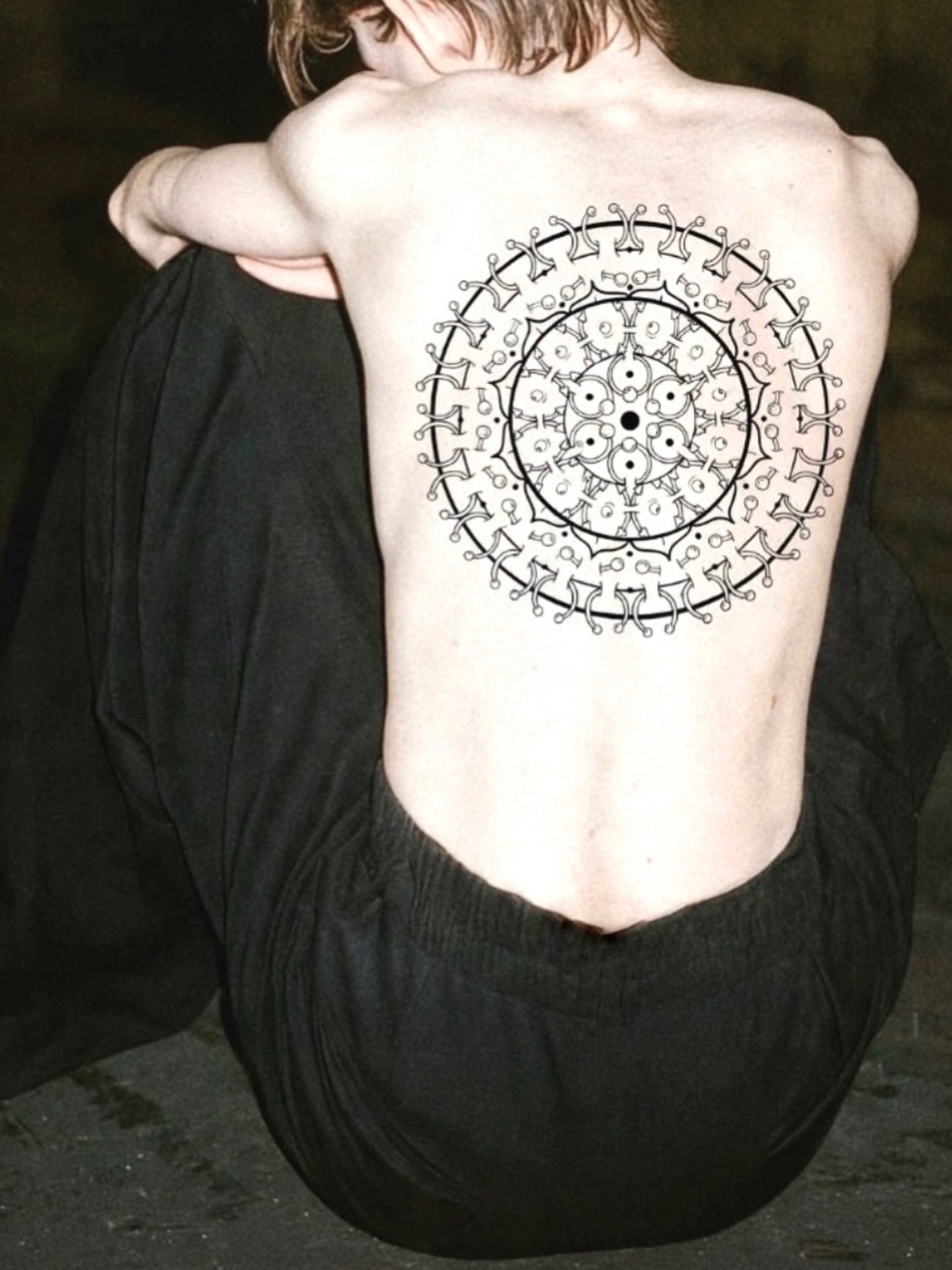 Tattoo by @alliecattatts — geometric