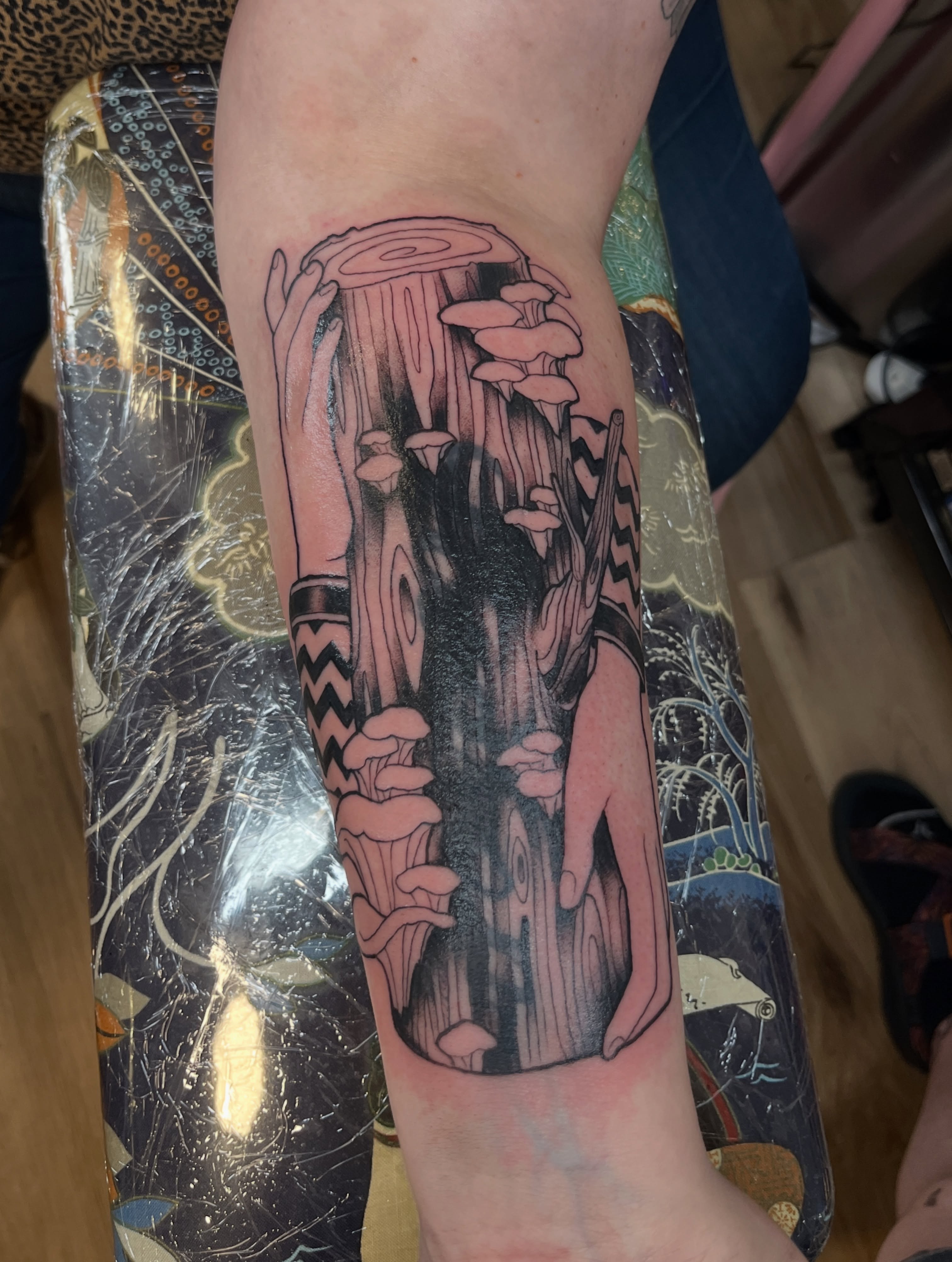 Tattoo by @inkbybellie — dotwork, realism