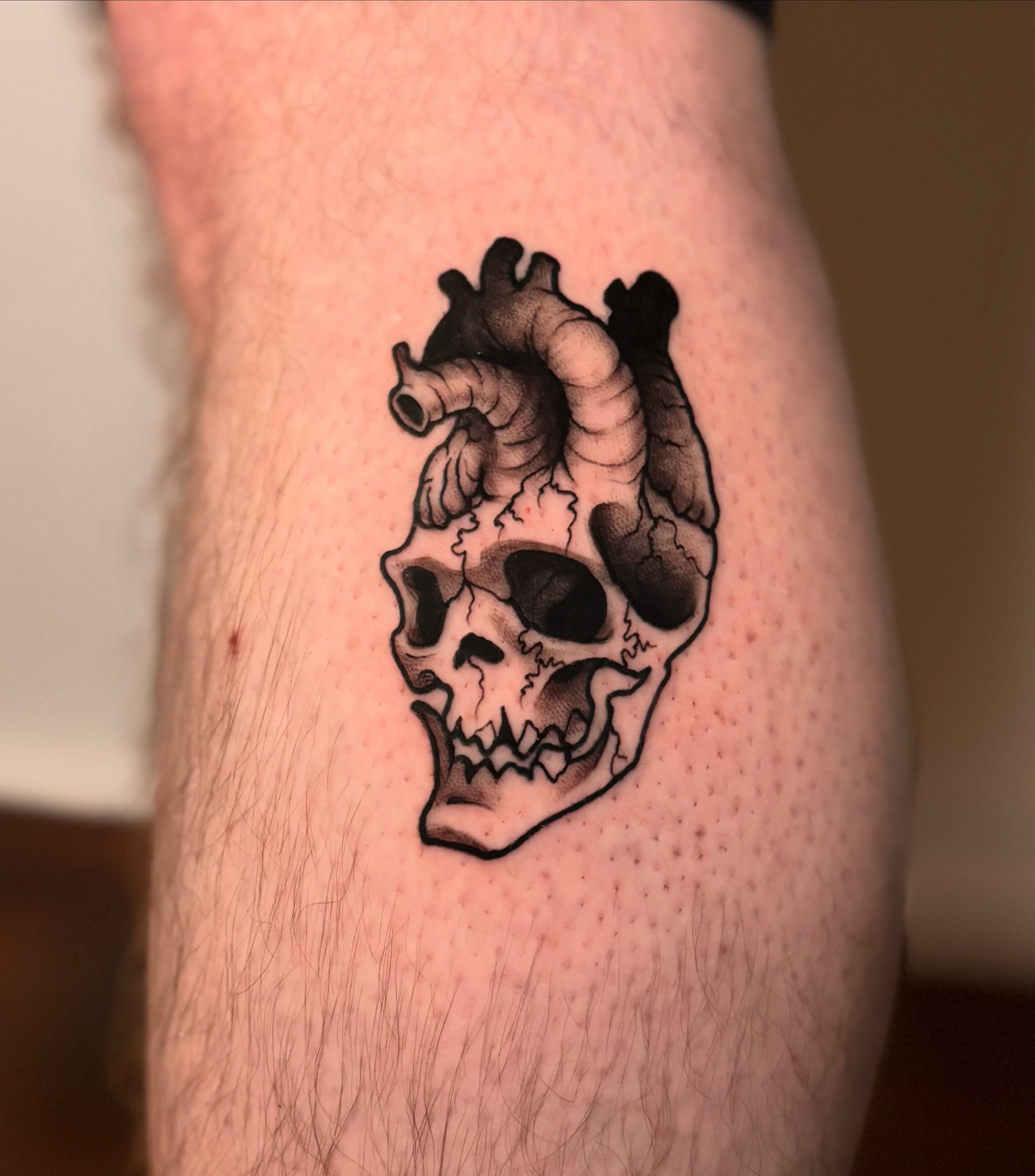 Tattoo by @rbornetattoo — black_and_grey, realism