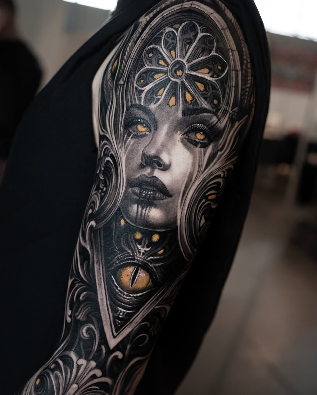Tattoo by @mumia916 — realism, black_and_grey