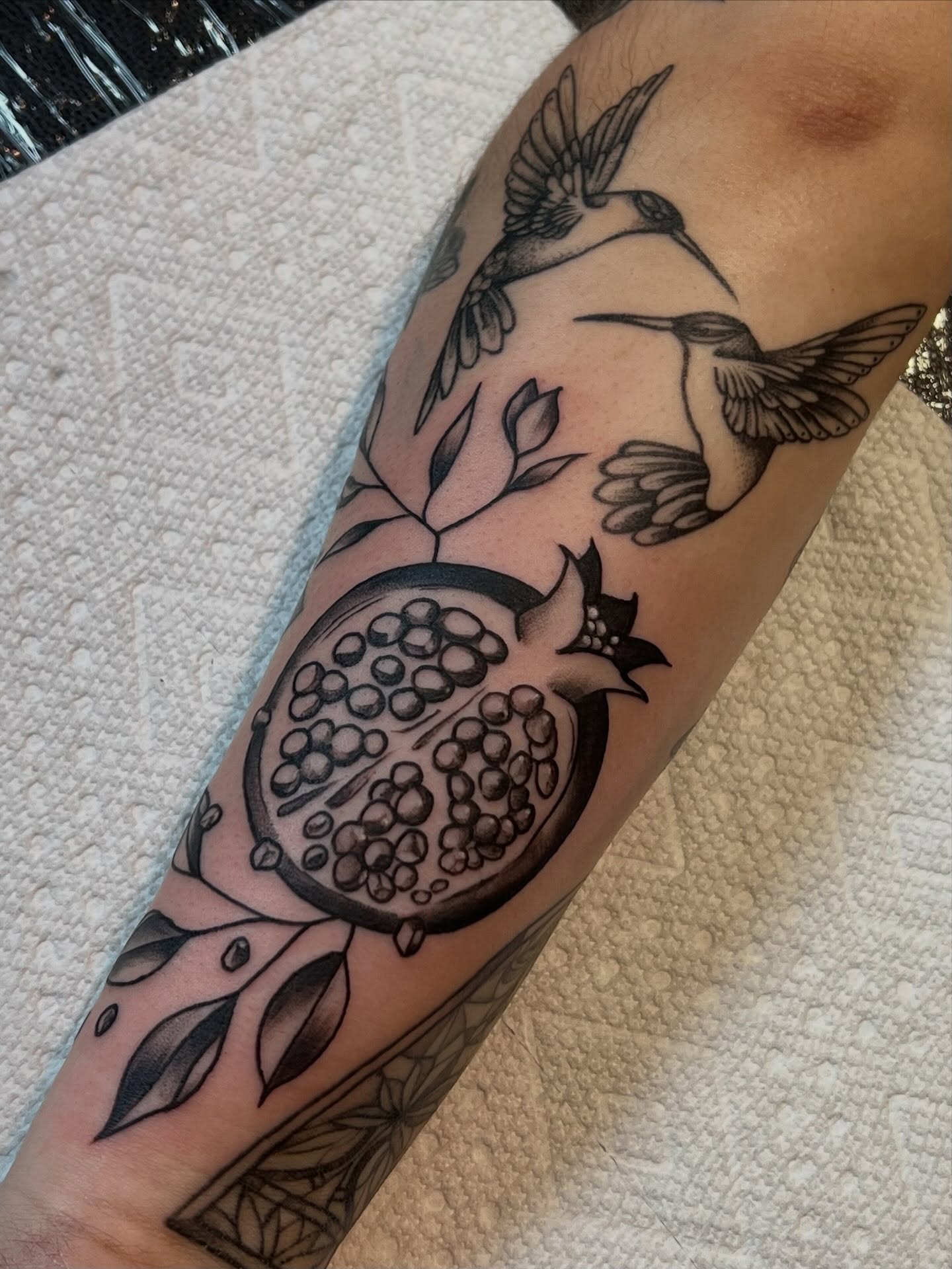 Tattoo by @shani.tattoo — black_and_grey, realism