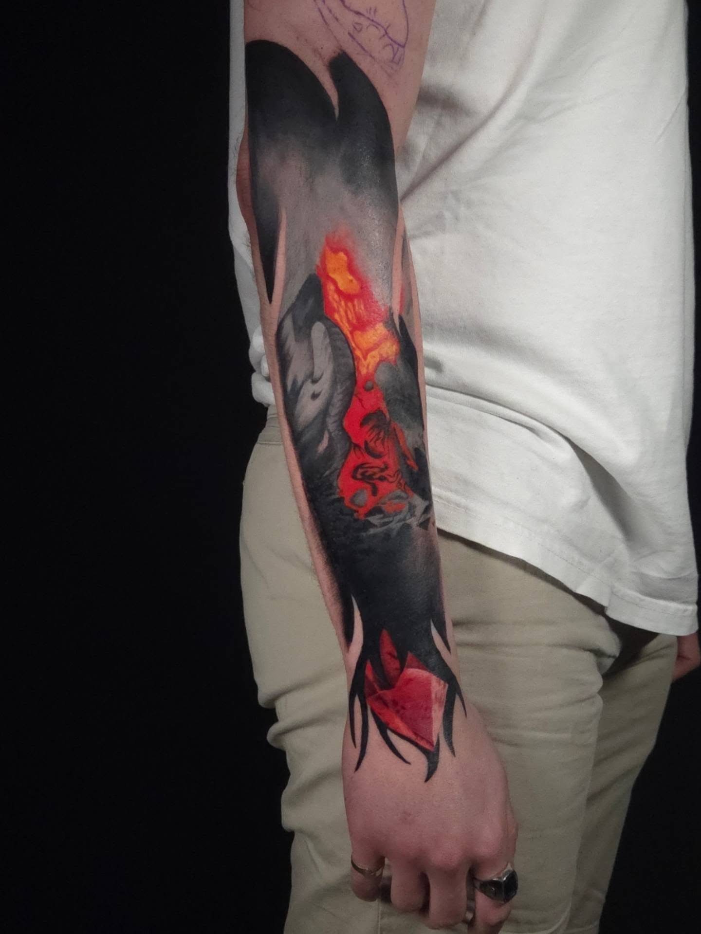Tattoo by @mrhoguetattoos — dark_realism
