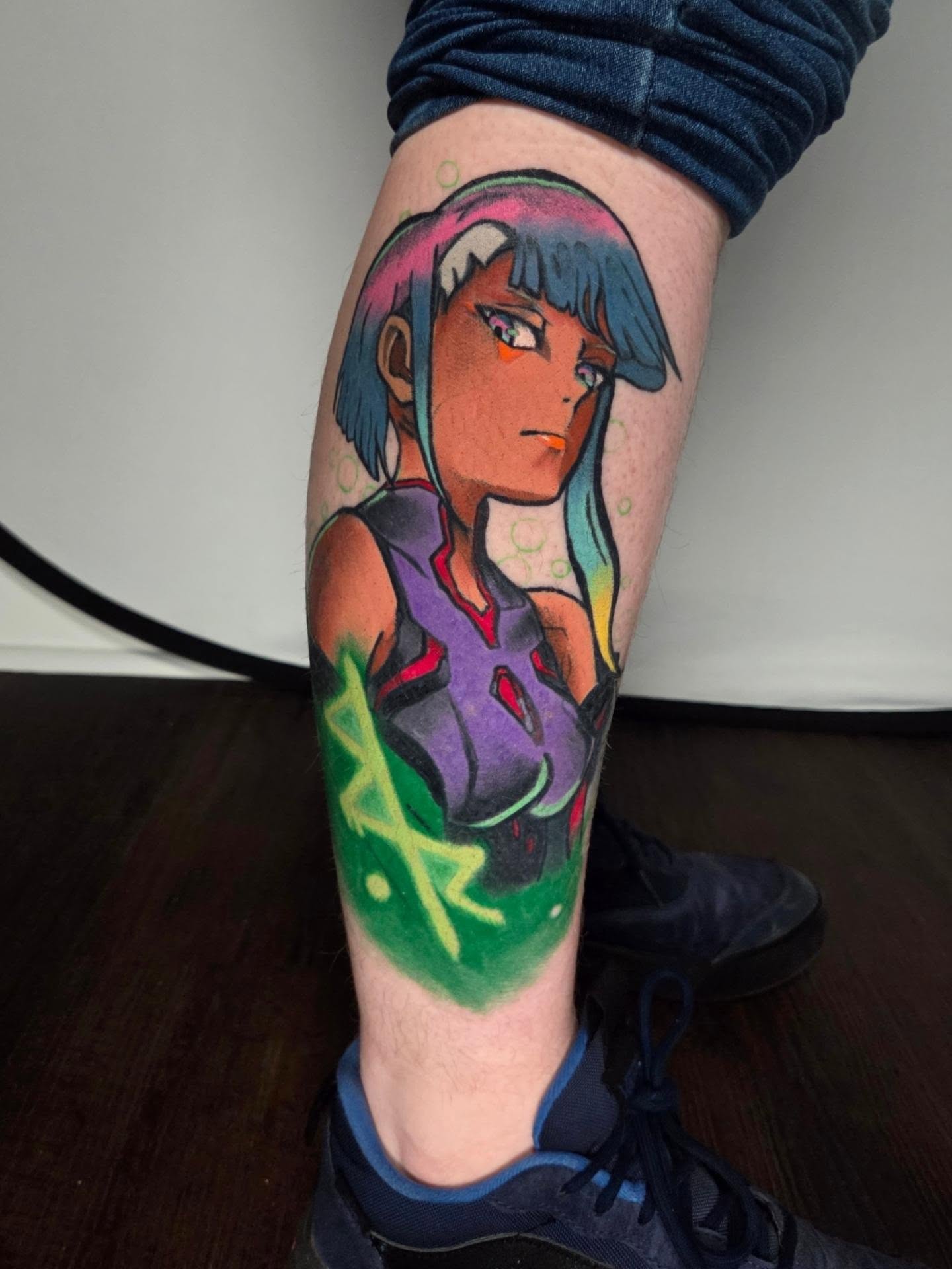 Tattoo by @mrhoguetattoos — anime
