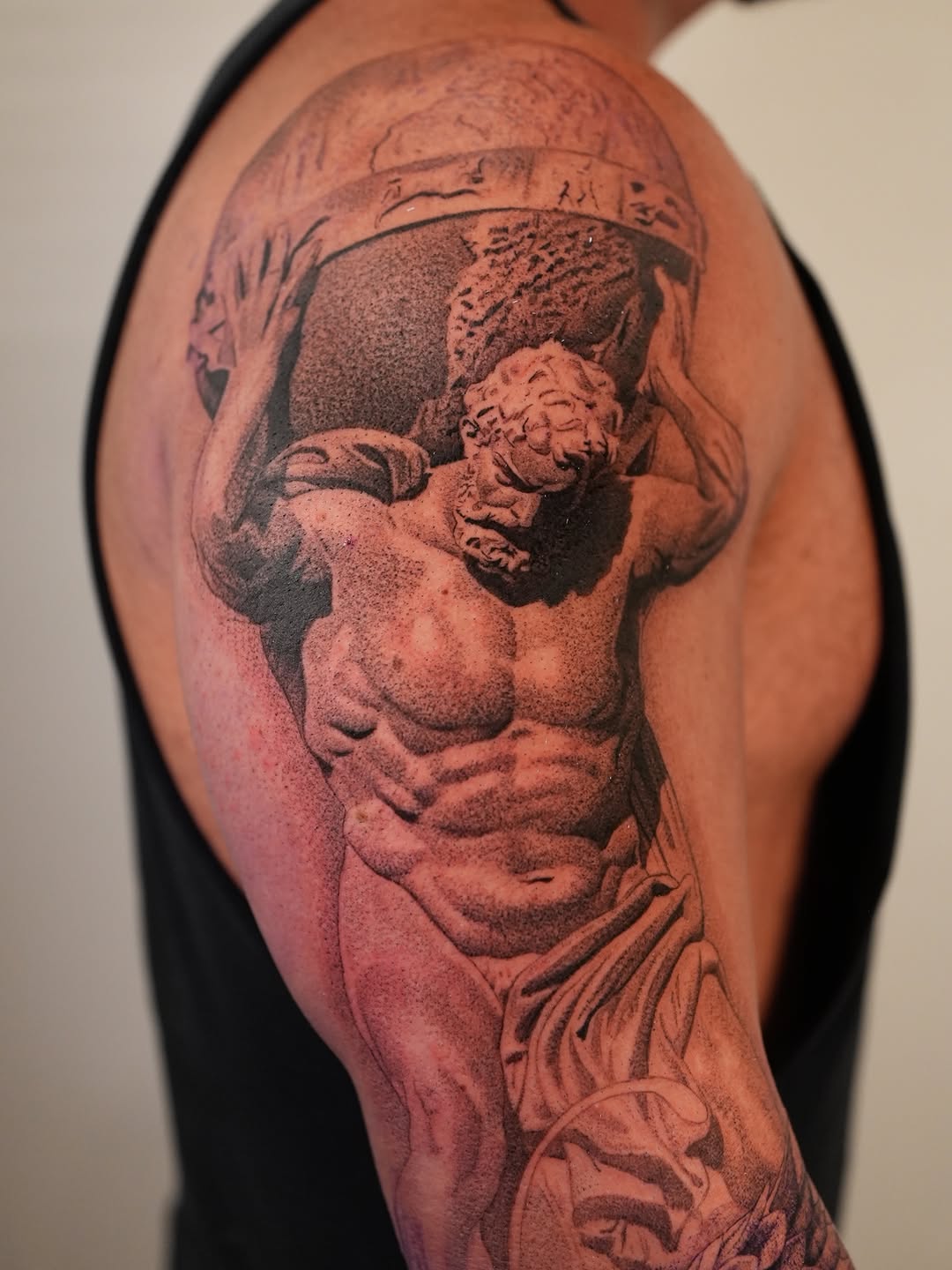 Tattoo by @jakeingersoll_sdt — realism, dotwork