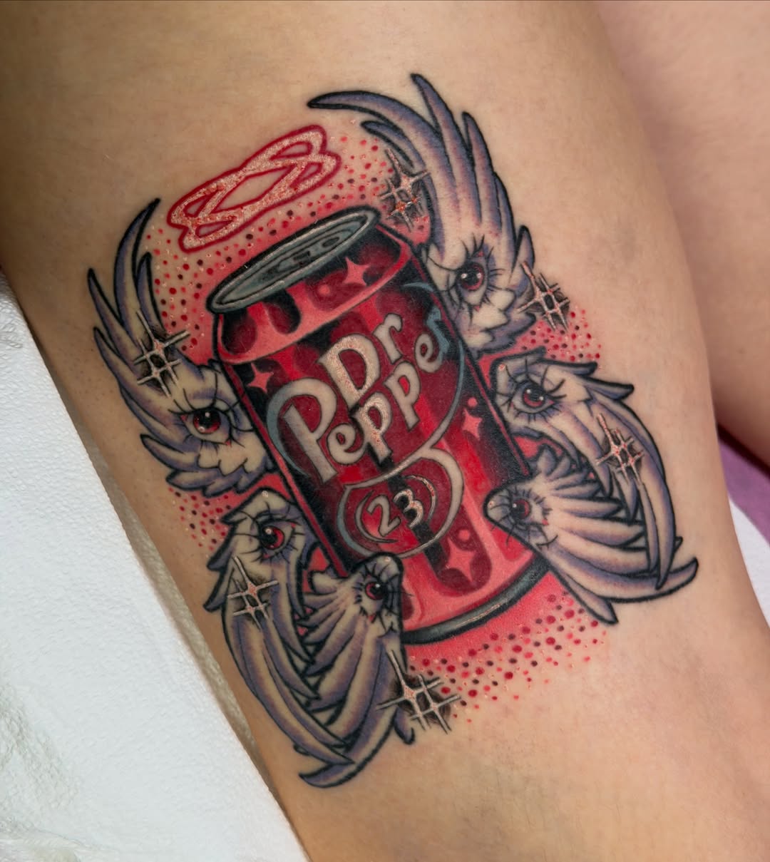Tattoo by @tattygnatty — dotwork