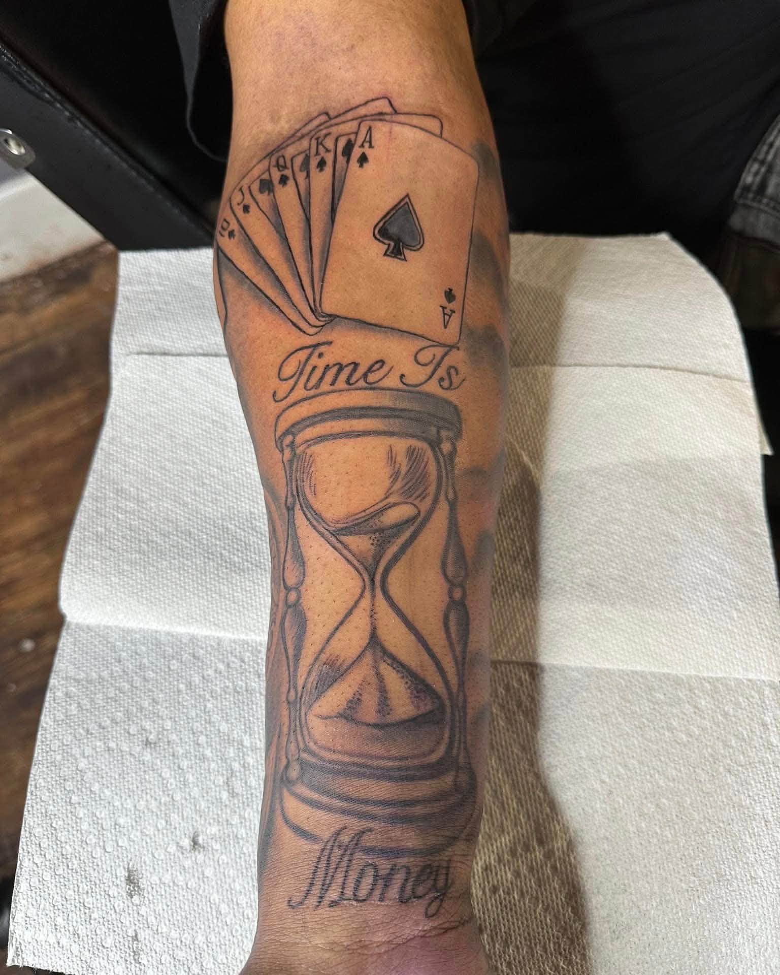 Tattoo by @tattoosbydonnienash — black_and_grey