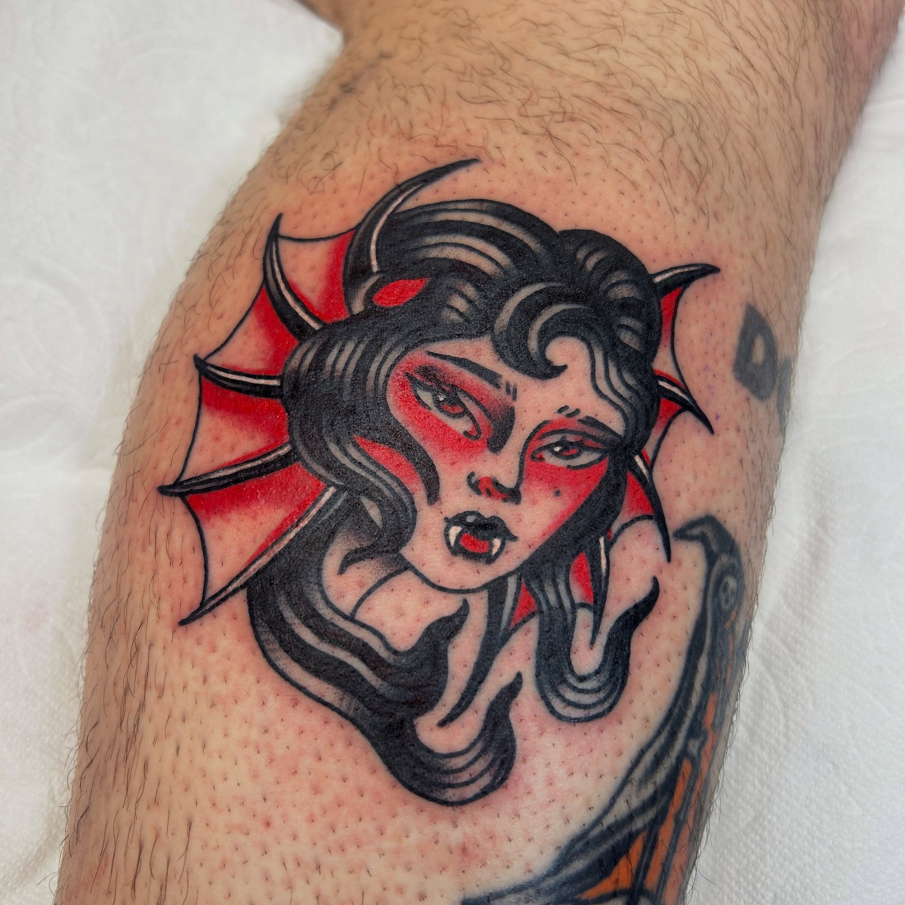Tattoo by @viviantattoos — american_traditional