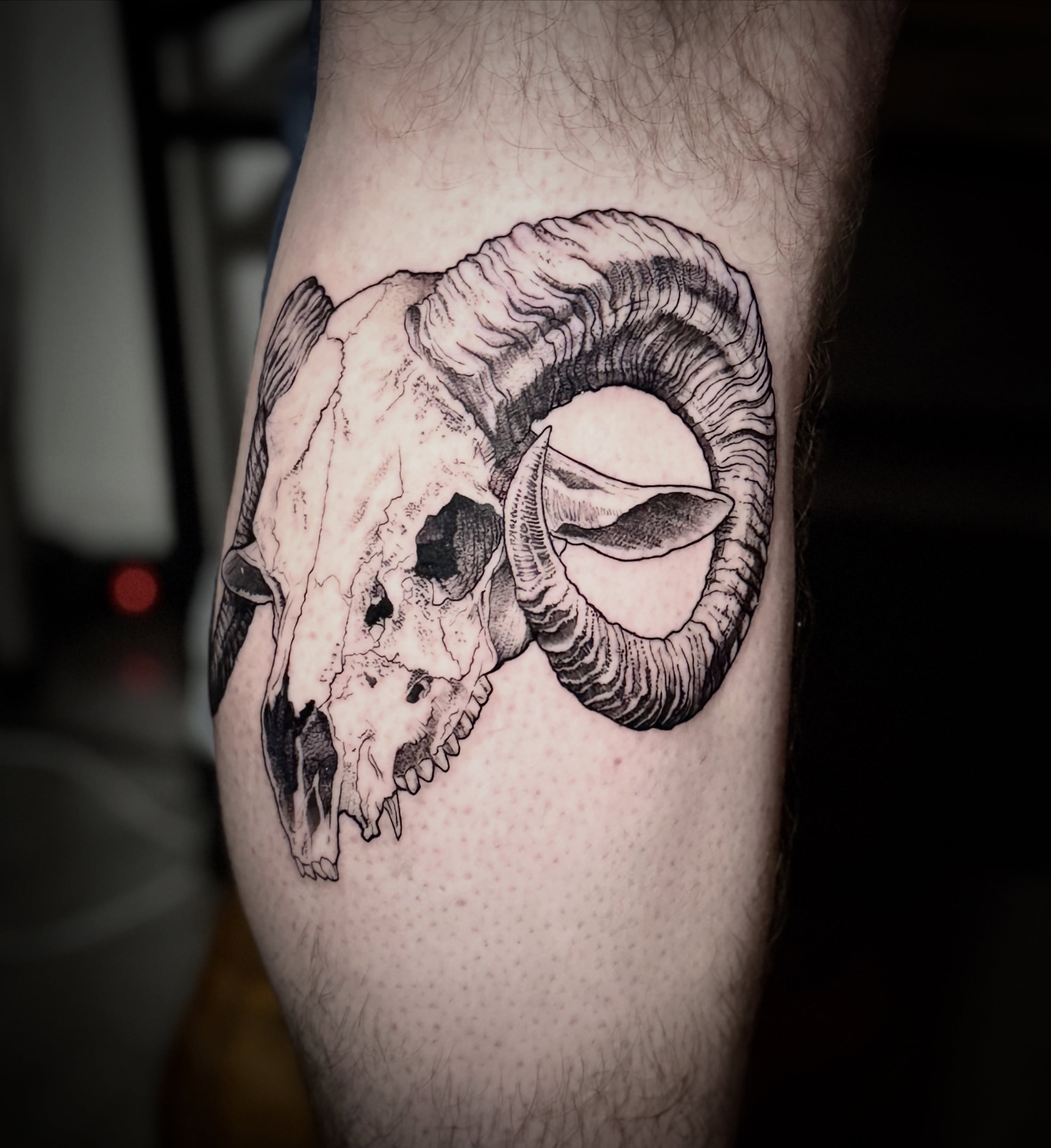 Tattoo by @that.lil.gothgirl — black_and_grey, realism