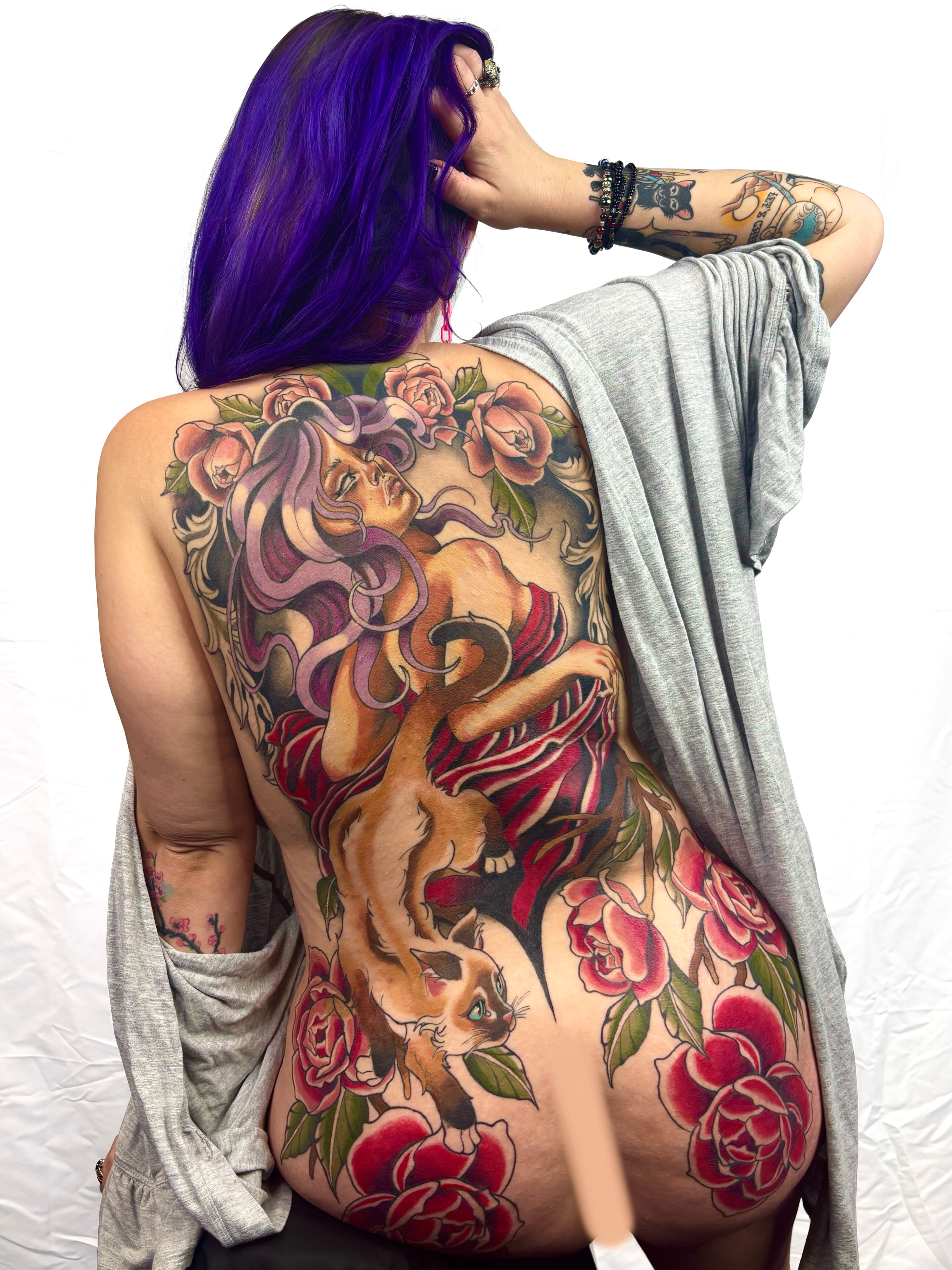Tattoo by @valeriemourningstar — american_traditional, new_school