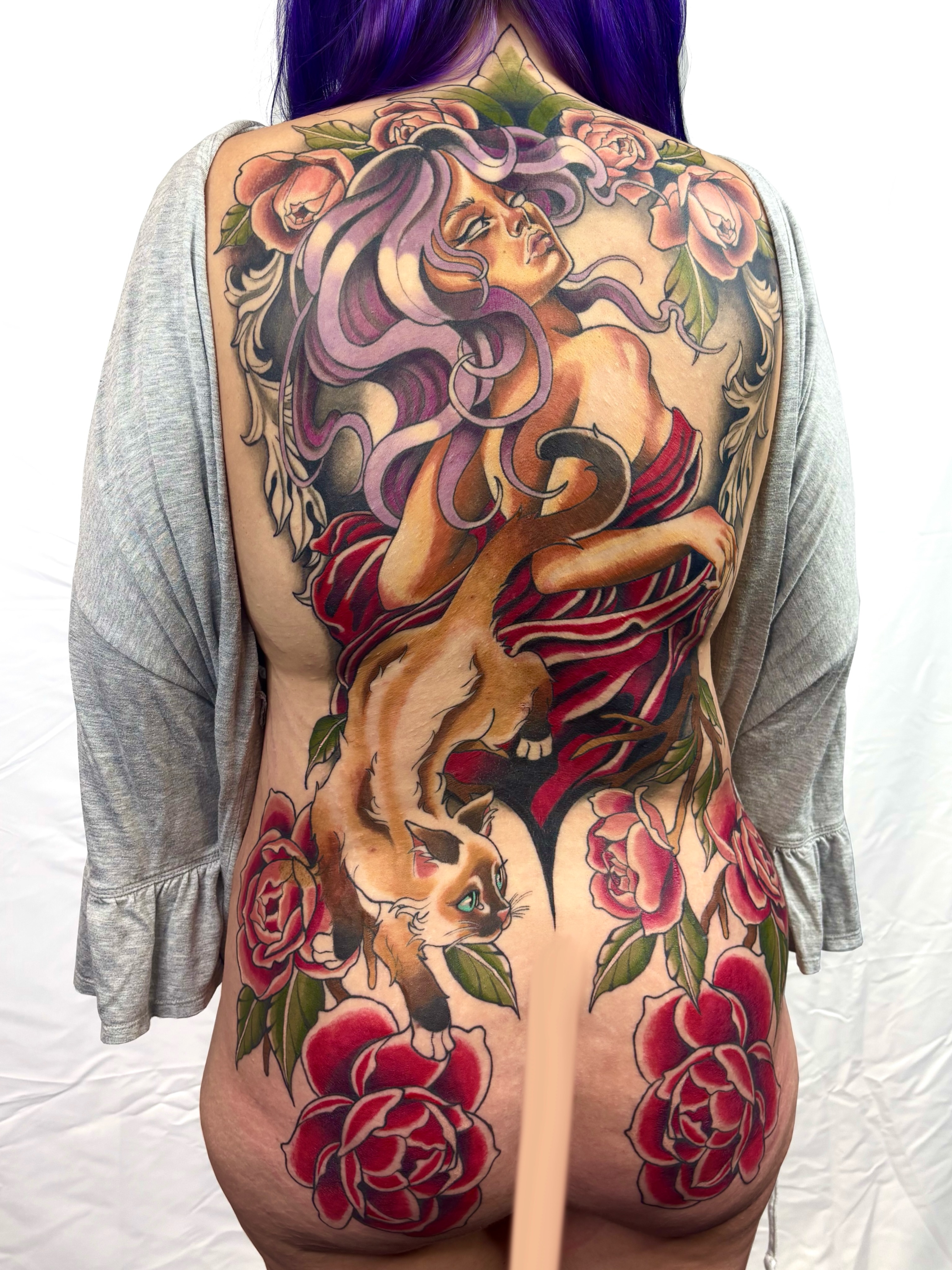 Tattoo by @valeriemourningstar — american_traditional, realism