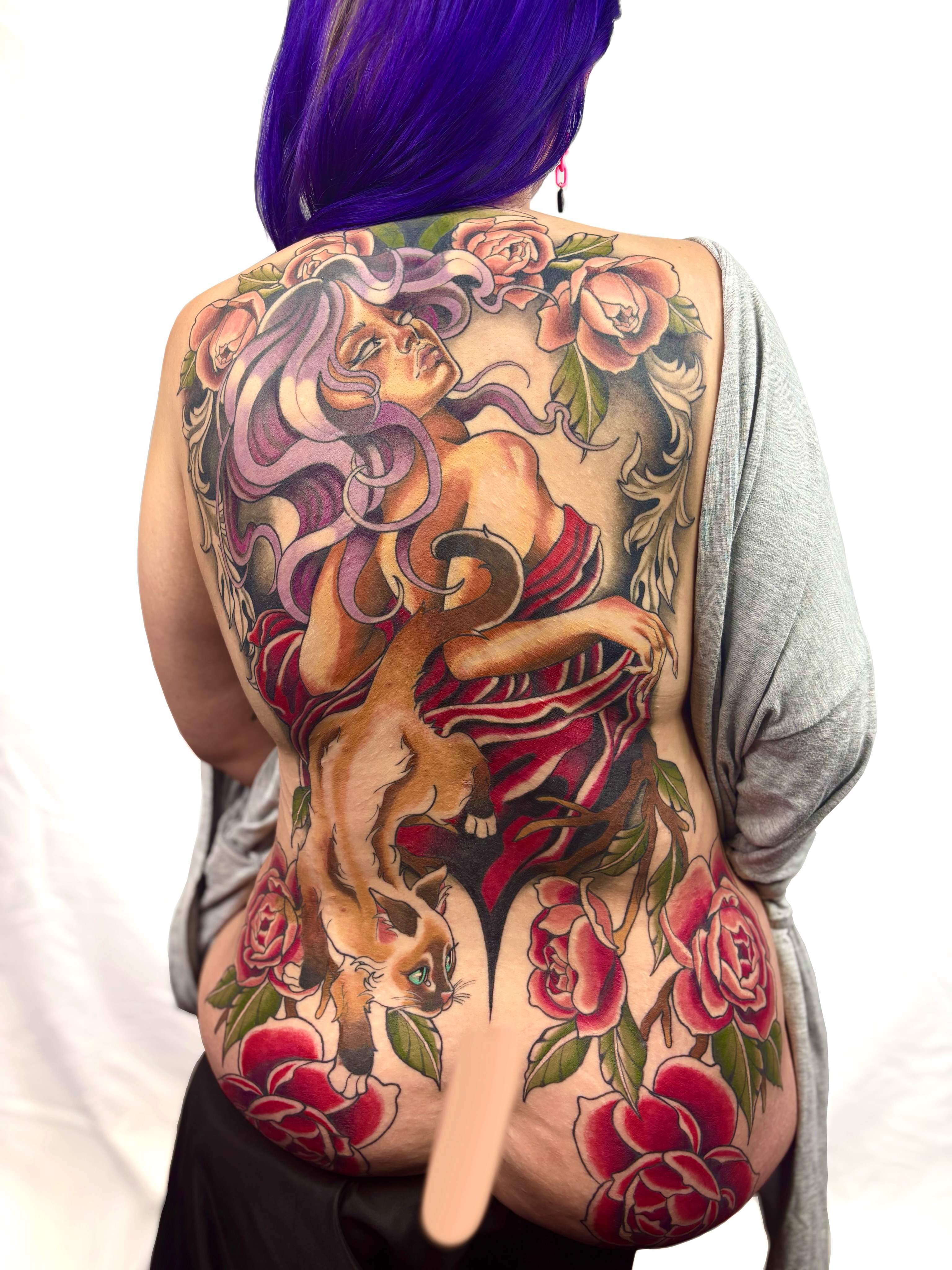 Tattoo by @valeriemourningstar — american_traditional, illustrative