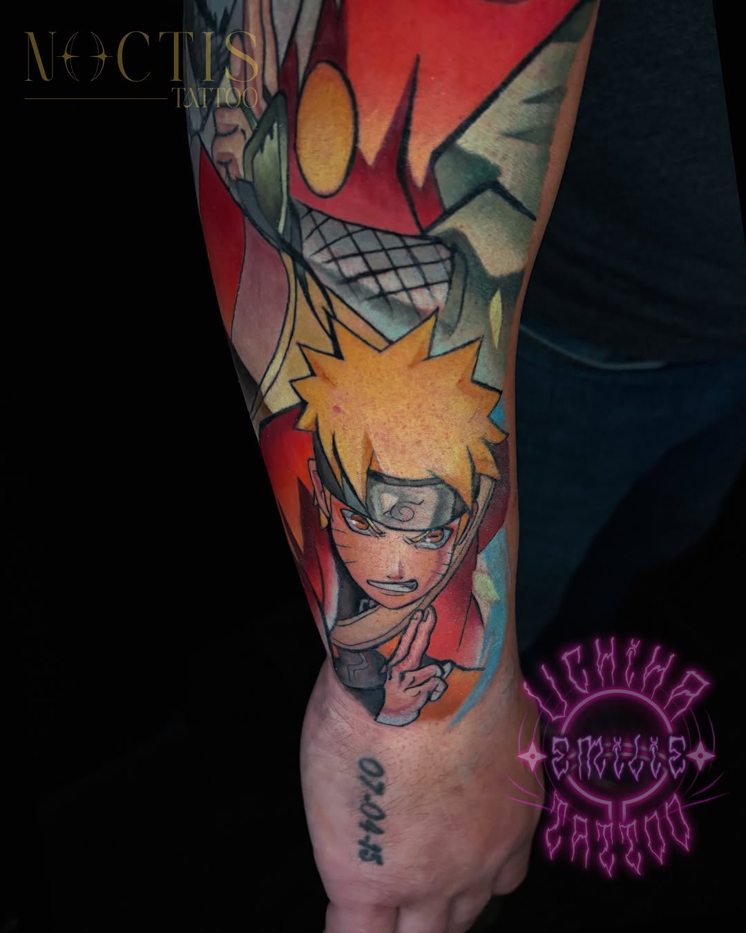 Tattoo by @uchiha_emilietattoo β anime