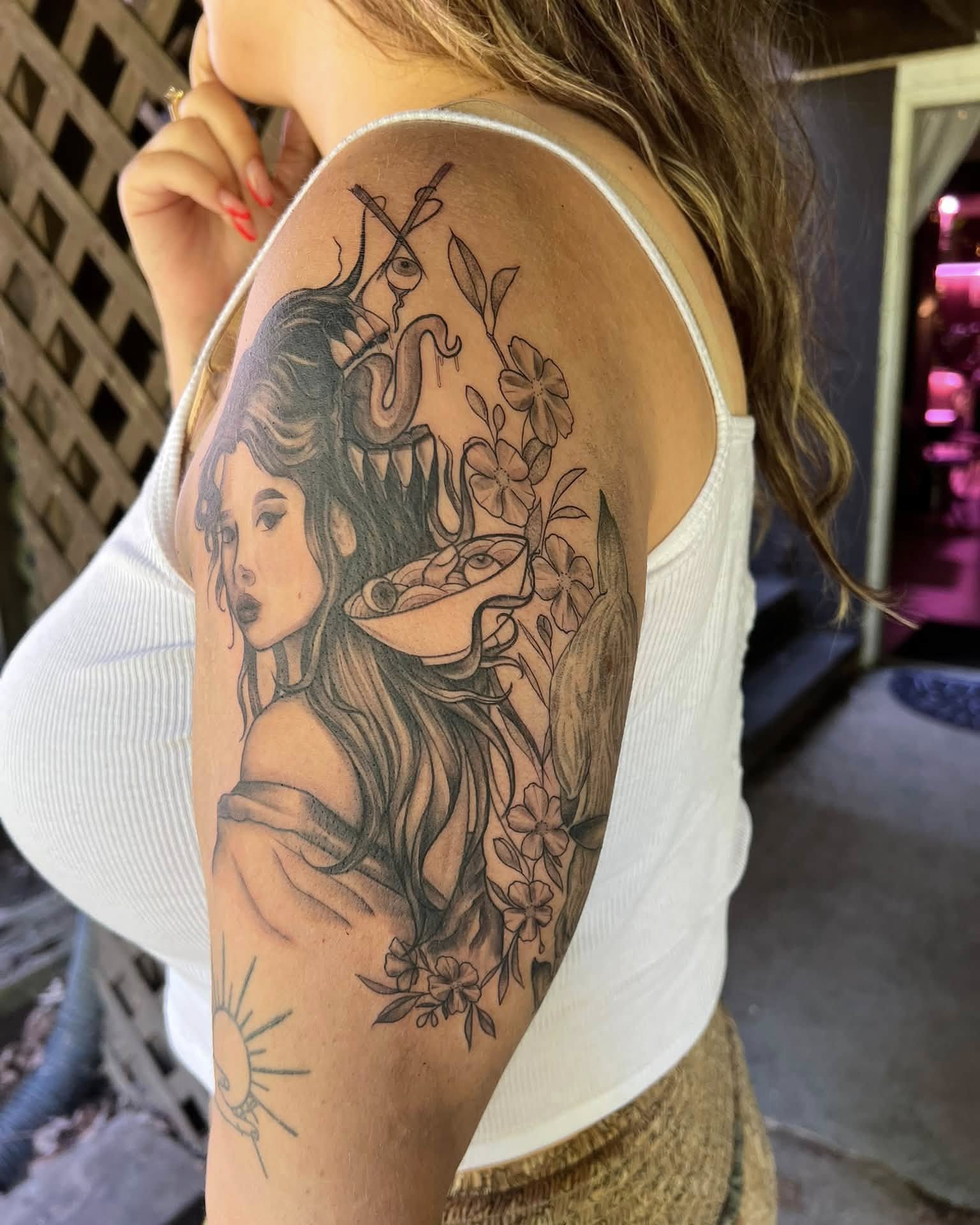 Tattoo by @flora_and_fauna_tattoos — black_and_grey, realism