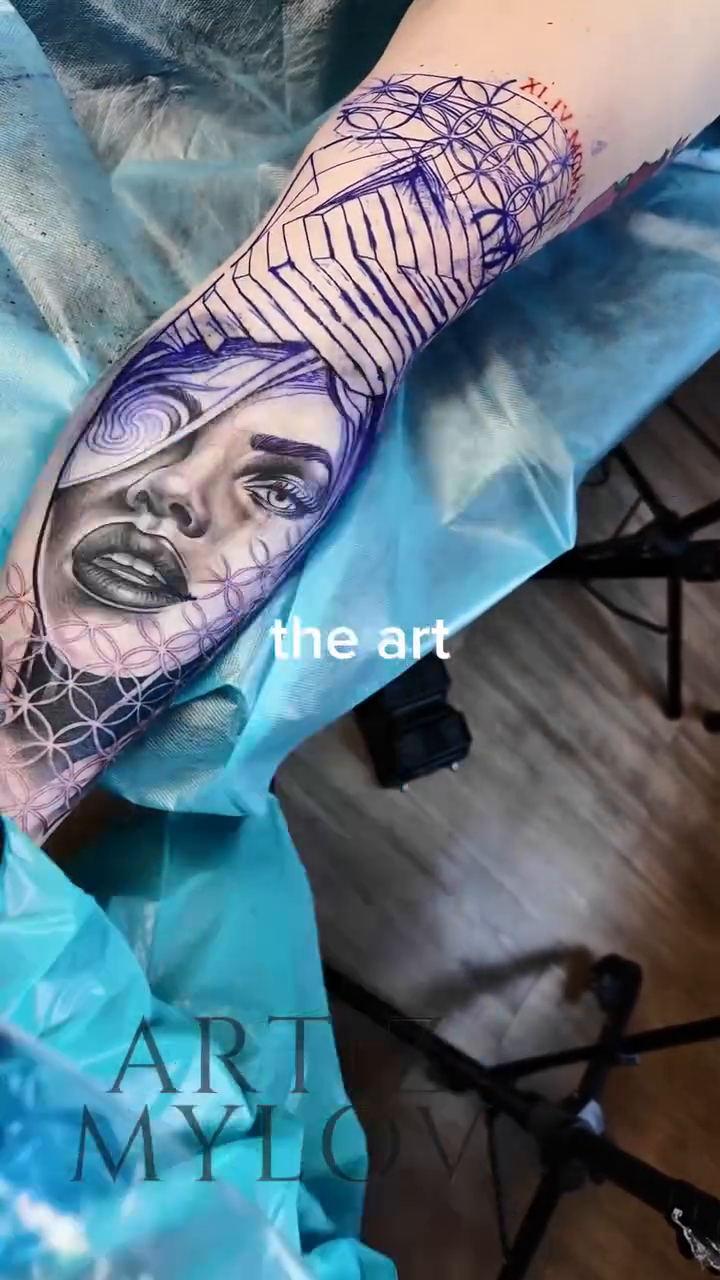 Tattoo by @artizmylov — realism, black_and_grey
