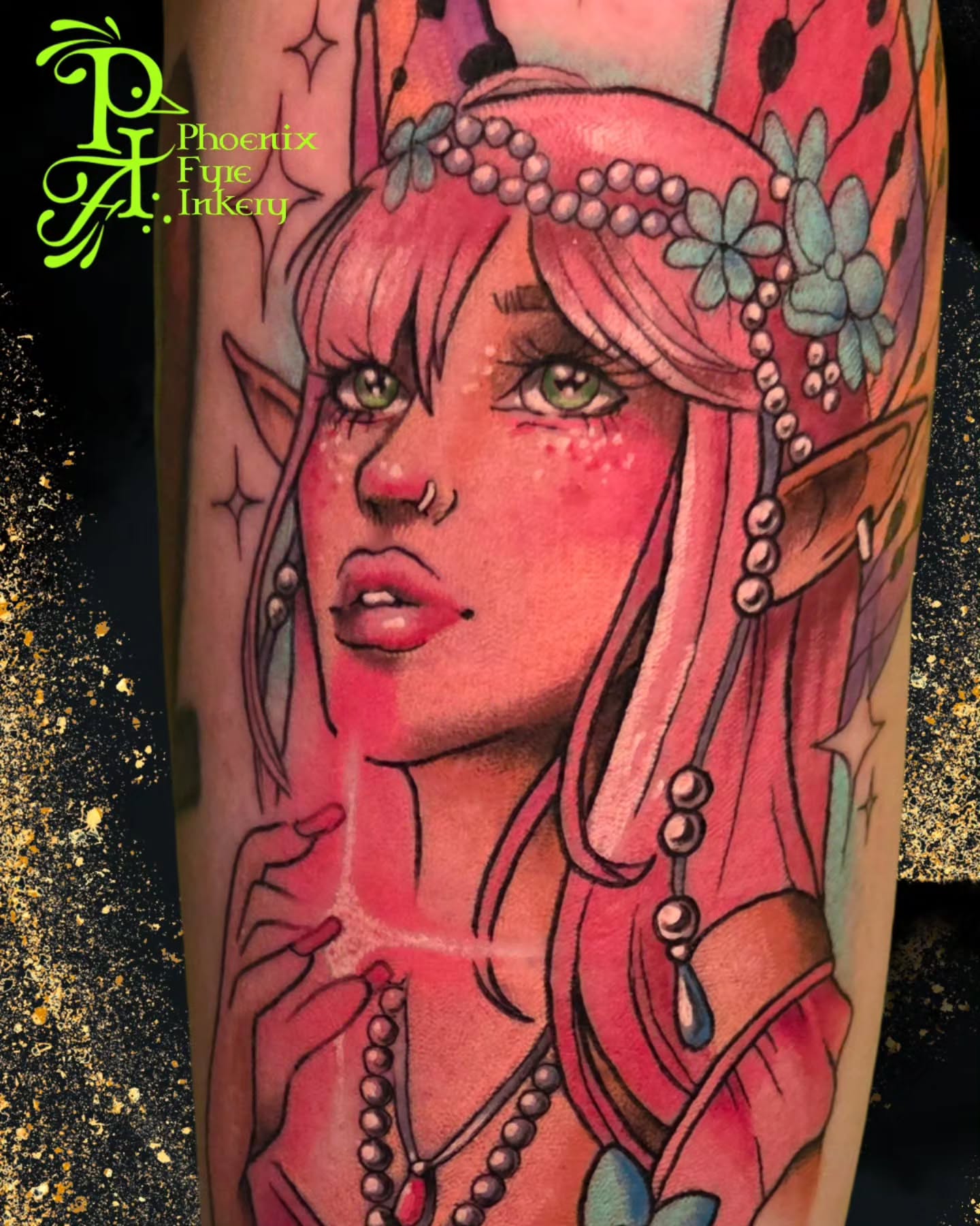 Tattoo by @phoenixfyreinkery — realism