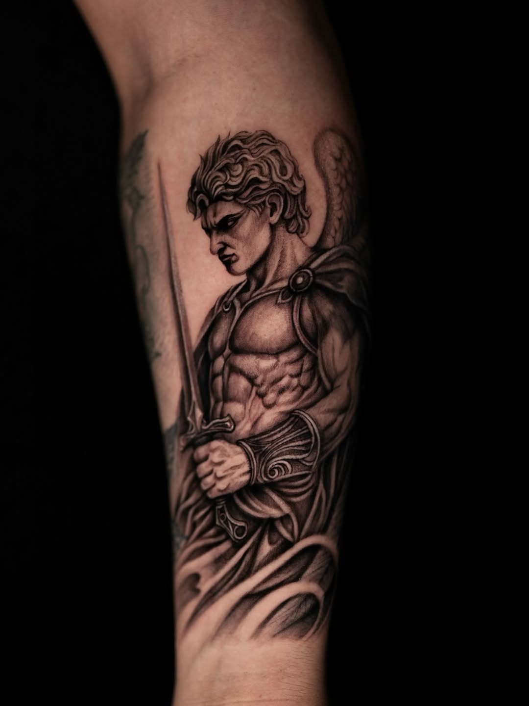Tattoo by @antutattu — realism, black_and_grey