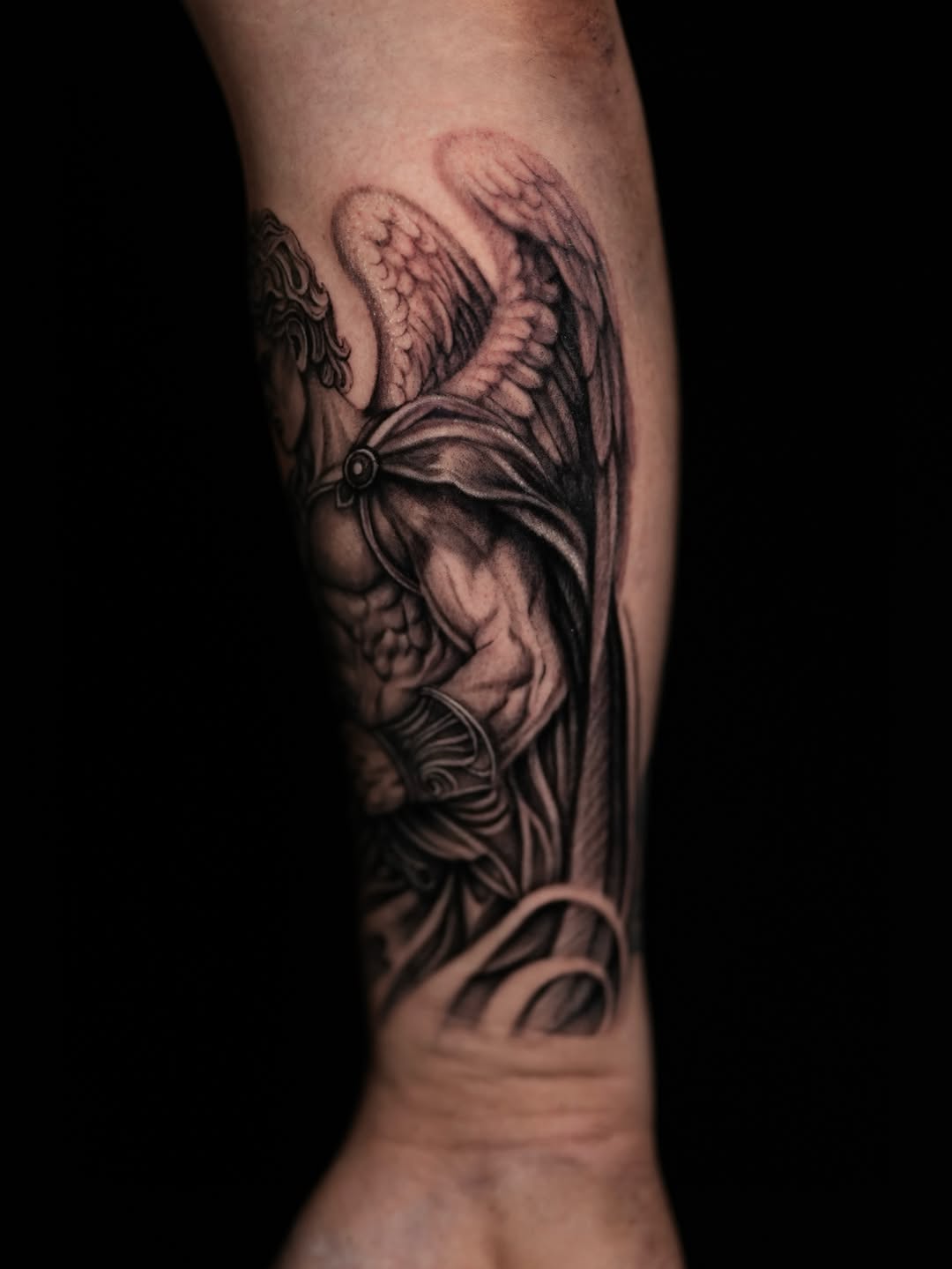 Tattoo by @antutattu — realism, black_and_grey