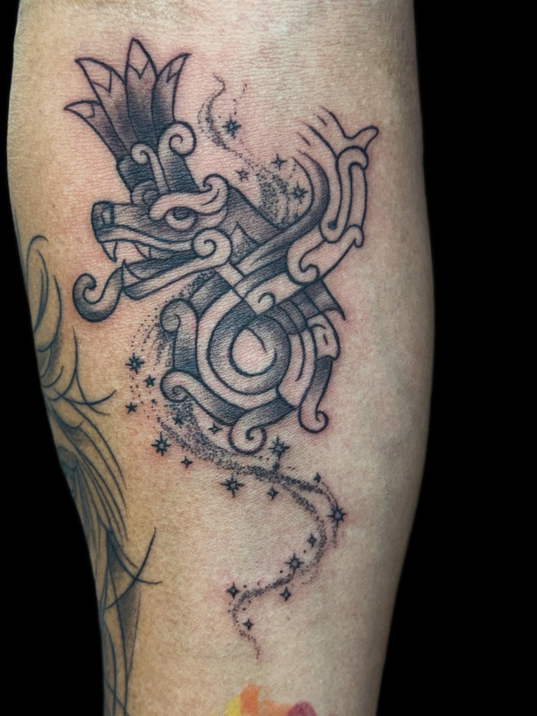 Tattoo by @og_tattoos_ — black_and_grey, geometric