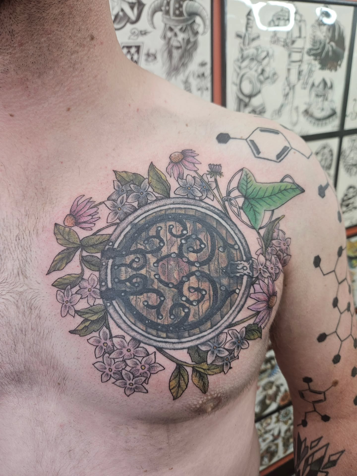 Tattoo by @therestlessdrifter — black_and_grey