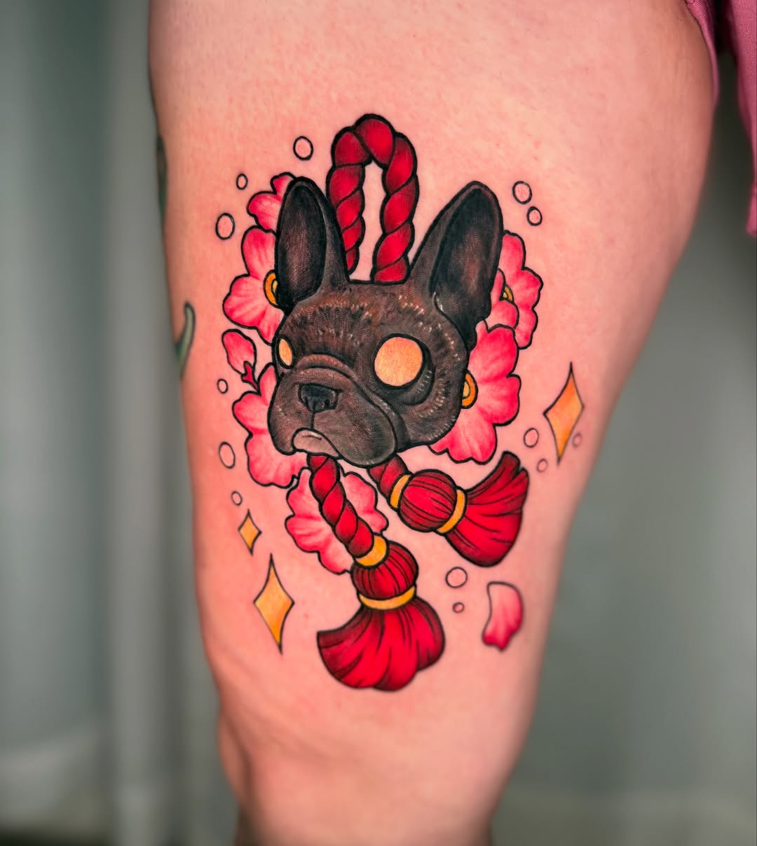 Tattoo by @tattoosbymissiblue — new_school, illustrative