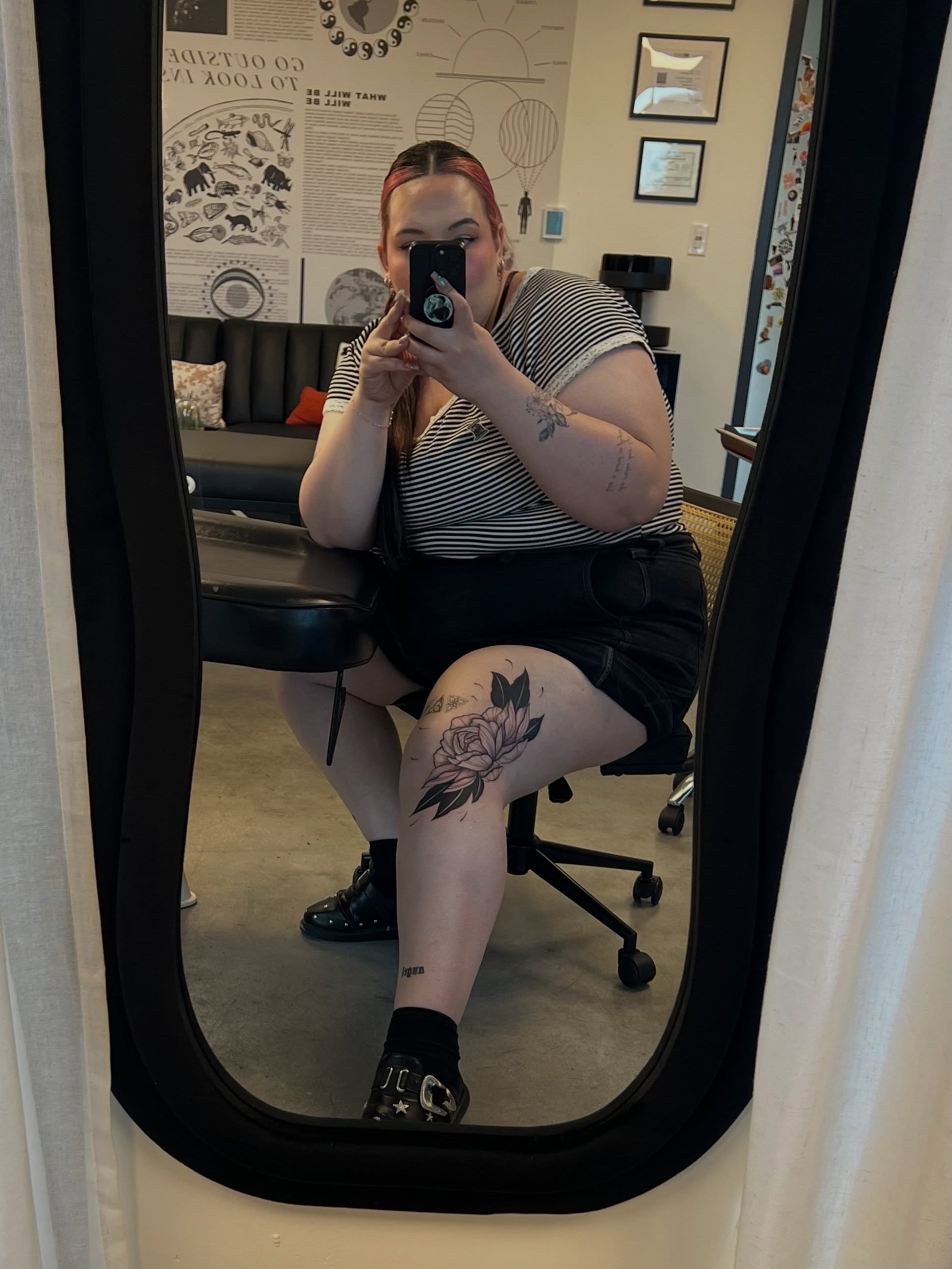 Tattoo by @bigbeautyjudi — black_and_grey