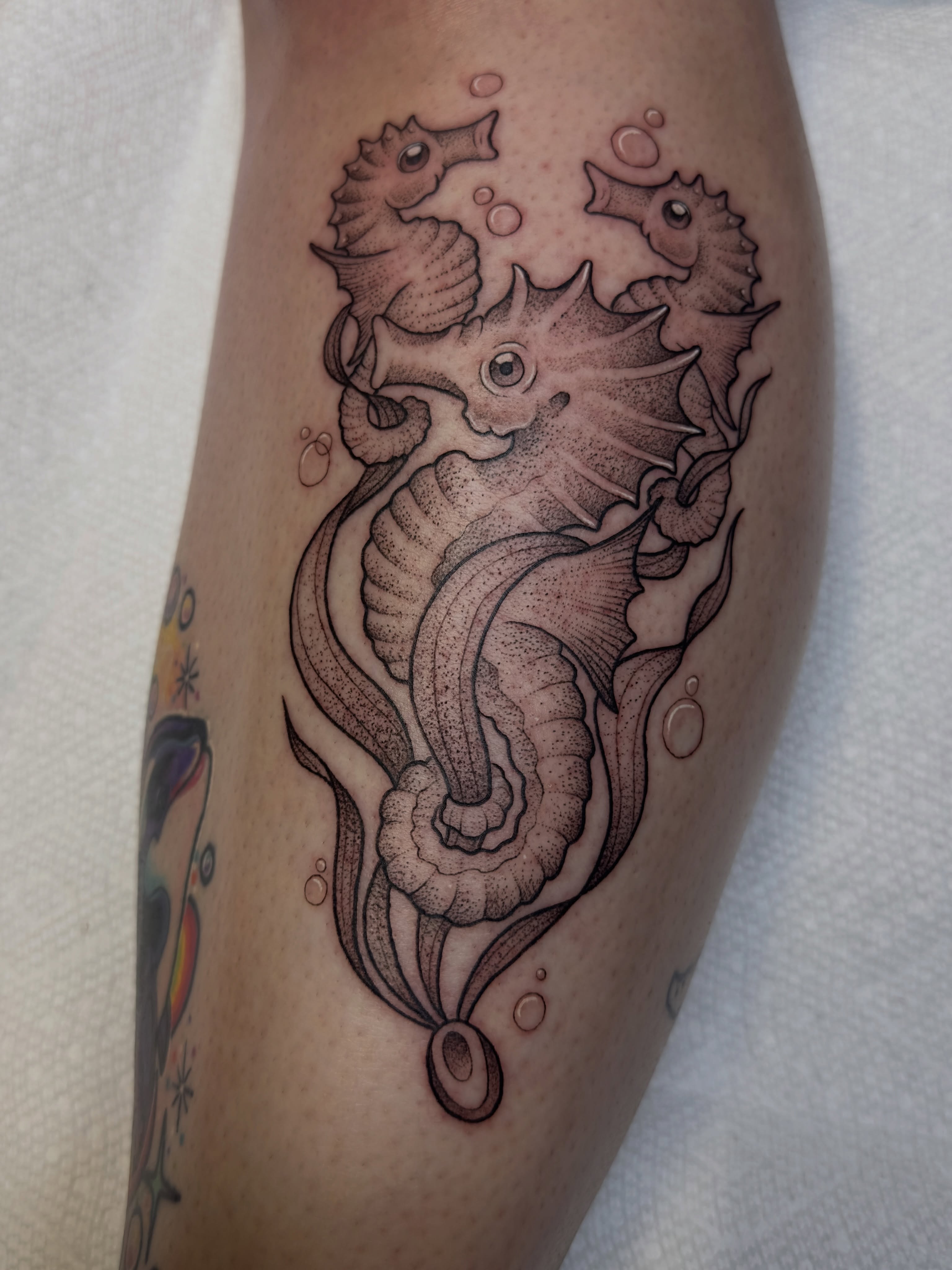 Tattoo by @tiffany.btattoos — dotwork