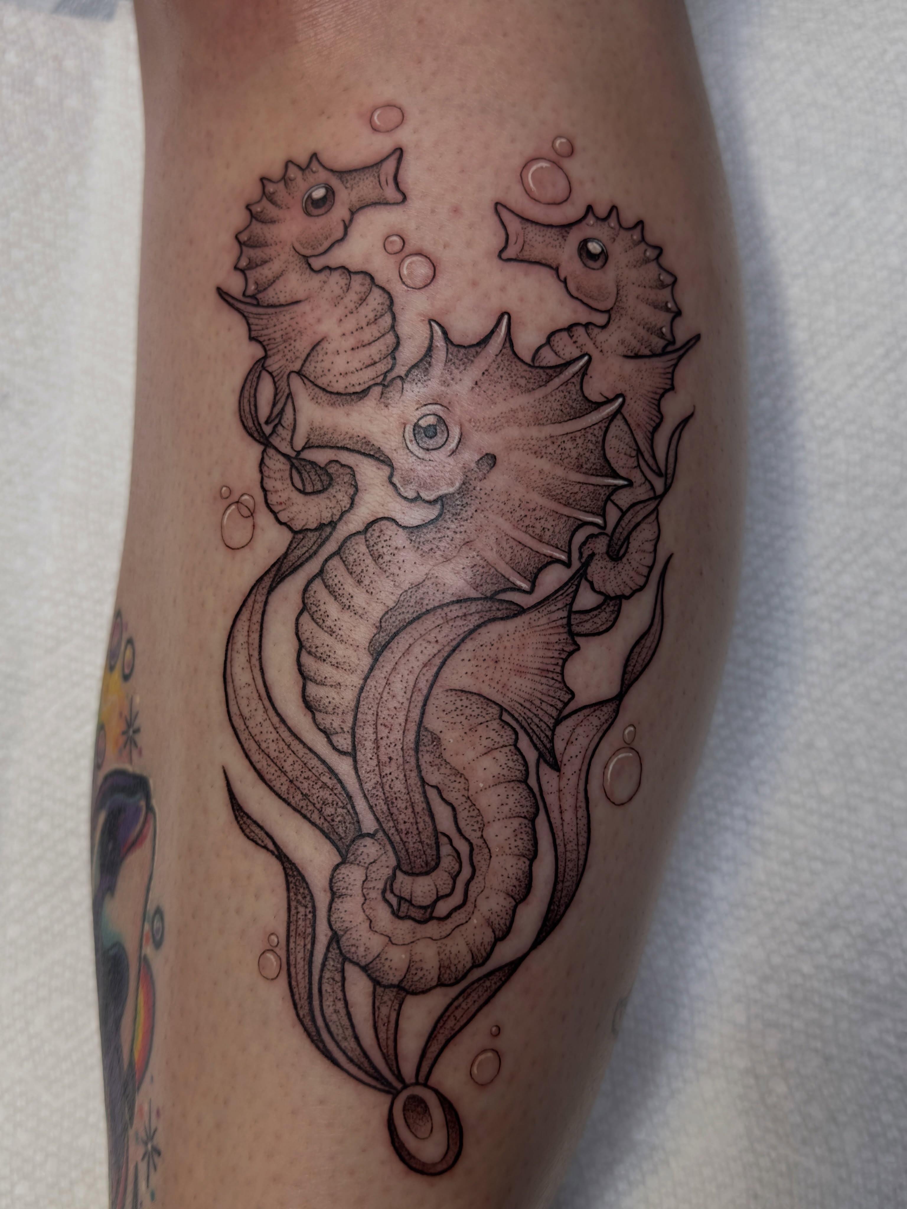 Tattoo by @tiffany.btattoos — dotwork