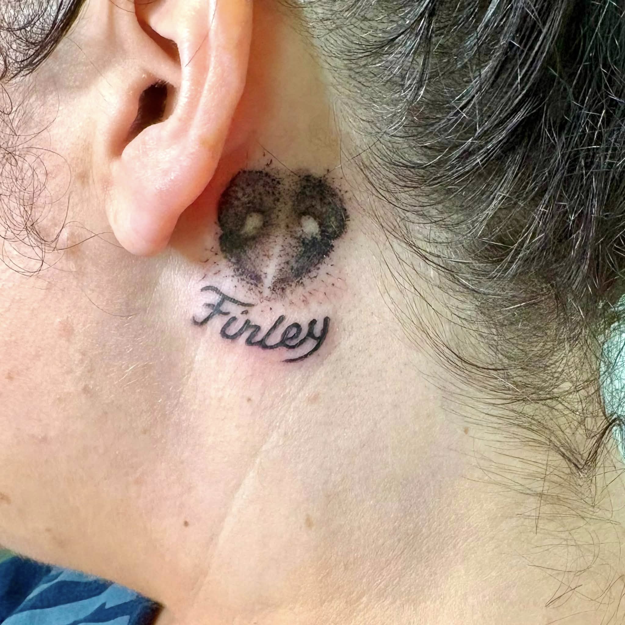 Tattoo by @danidemoart — dotwork