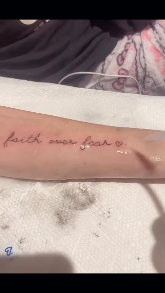 Tattoo by @inkbykarla119 — lettering_script, fine_line