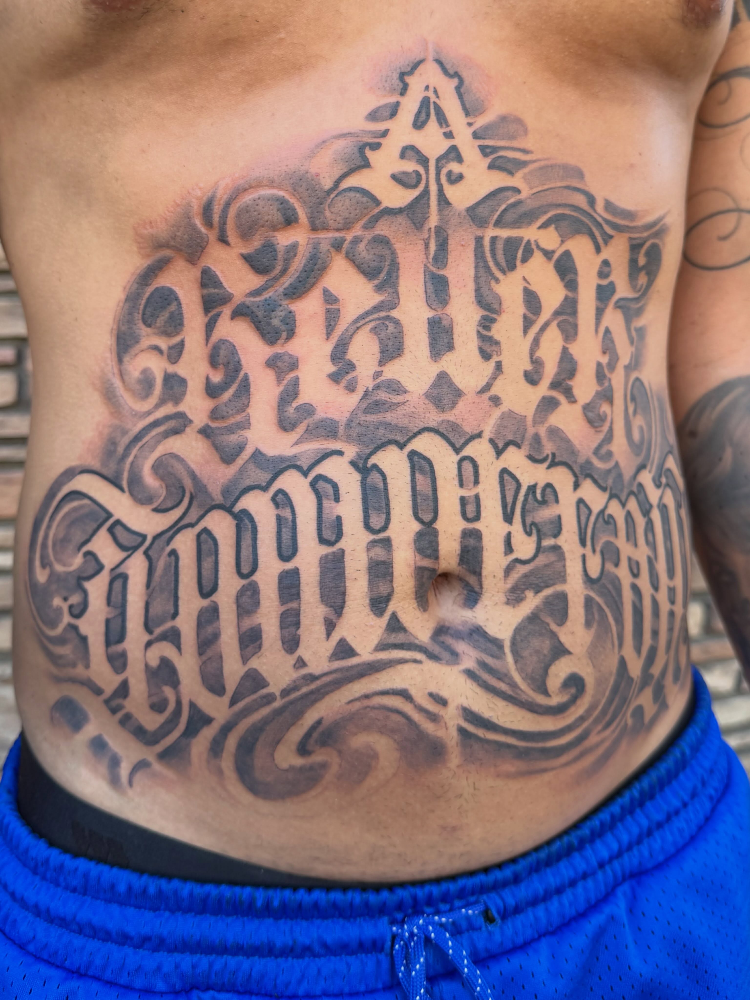 Tattoo by @deft_ink β lettering_script
