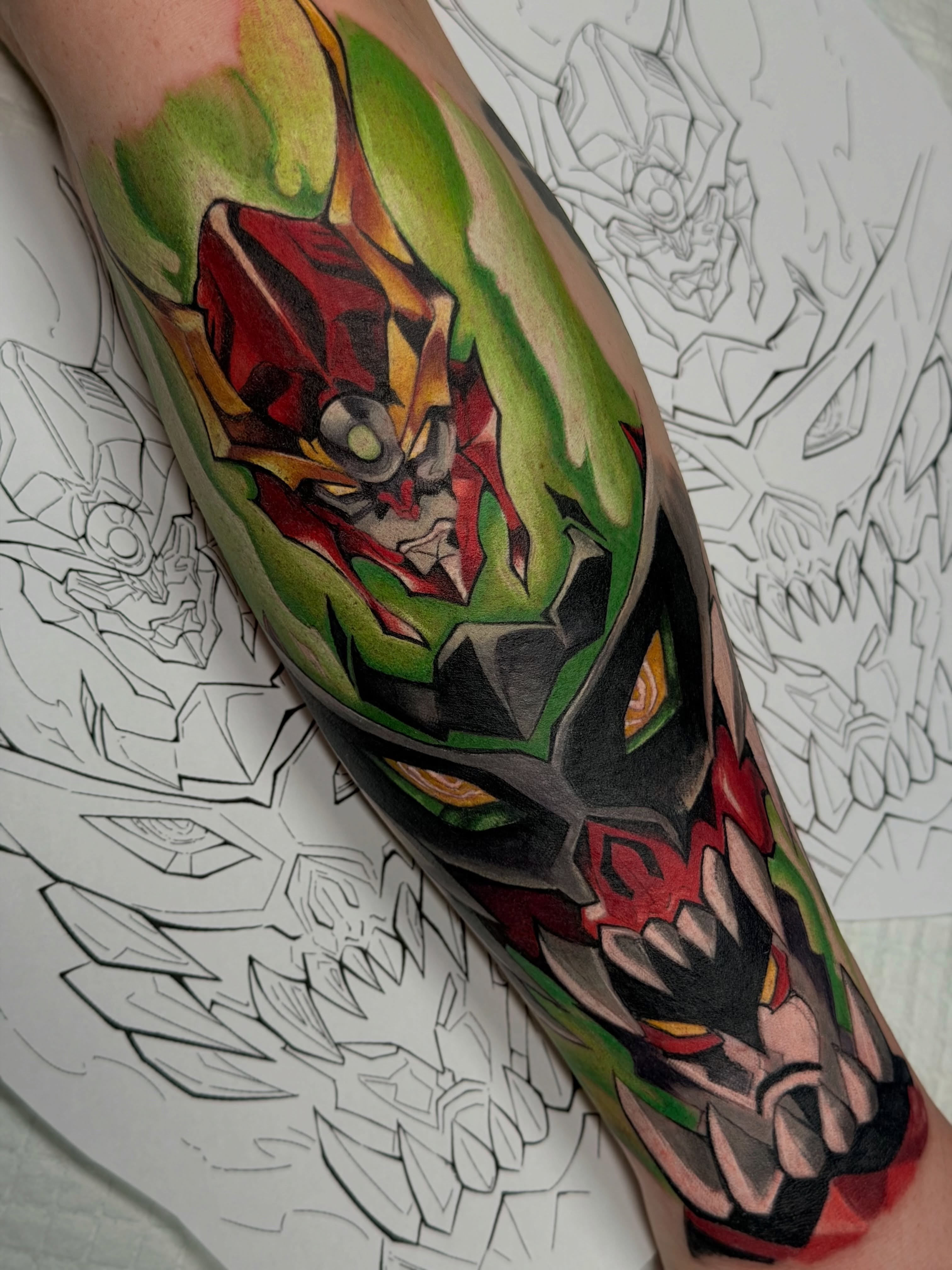 Tattoo by @mugen.xiii — geometric