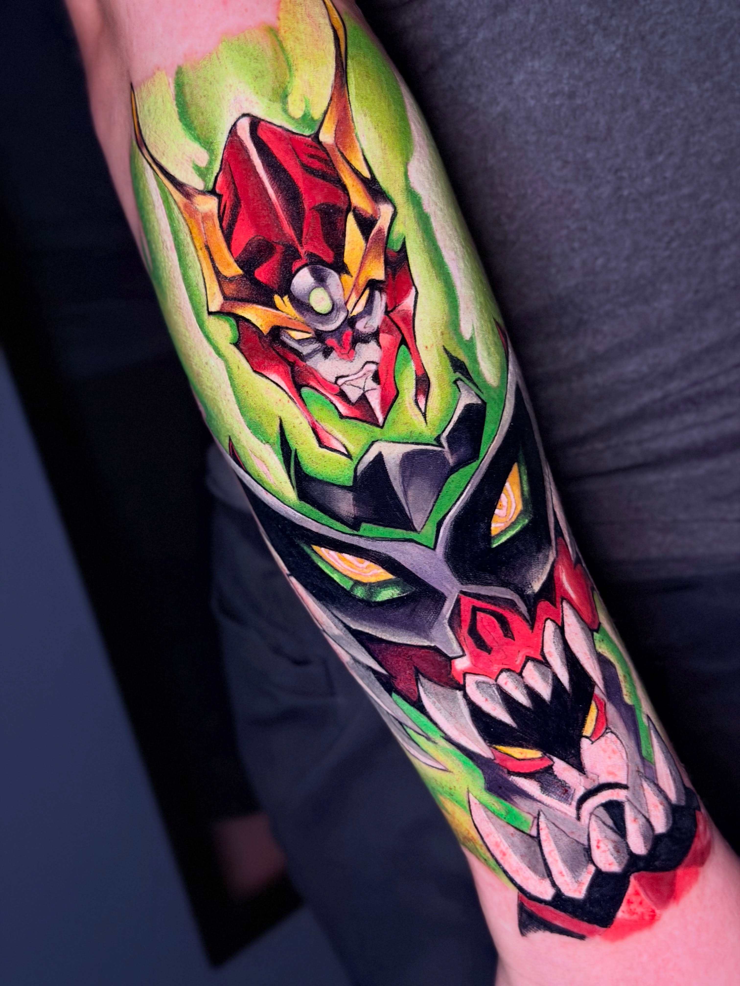 Tattoo by @mugen.xiii — anime