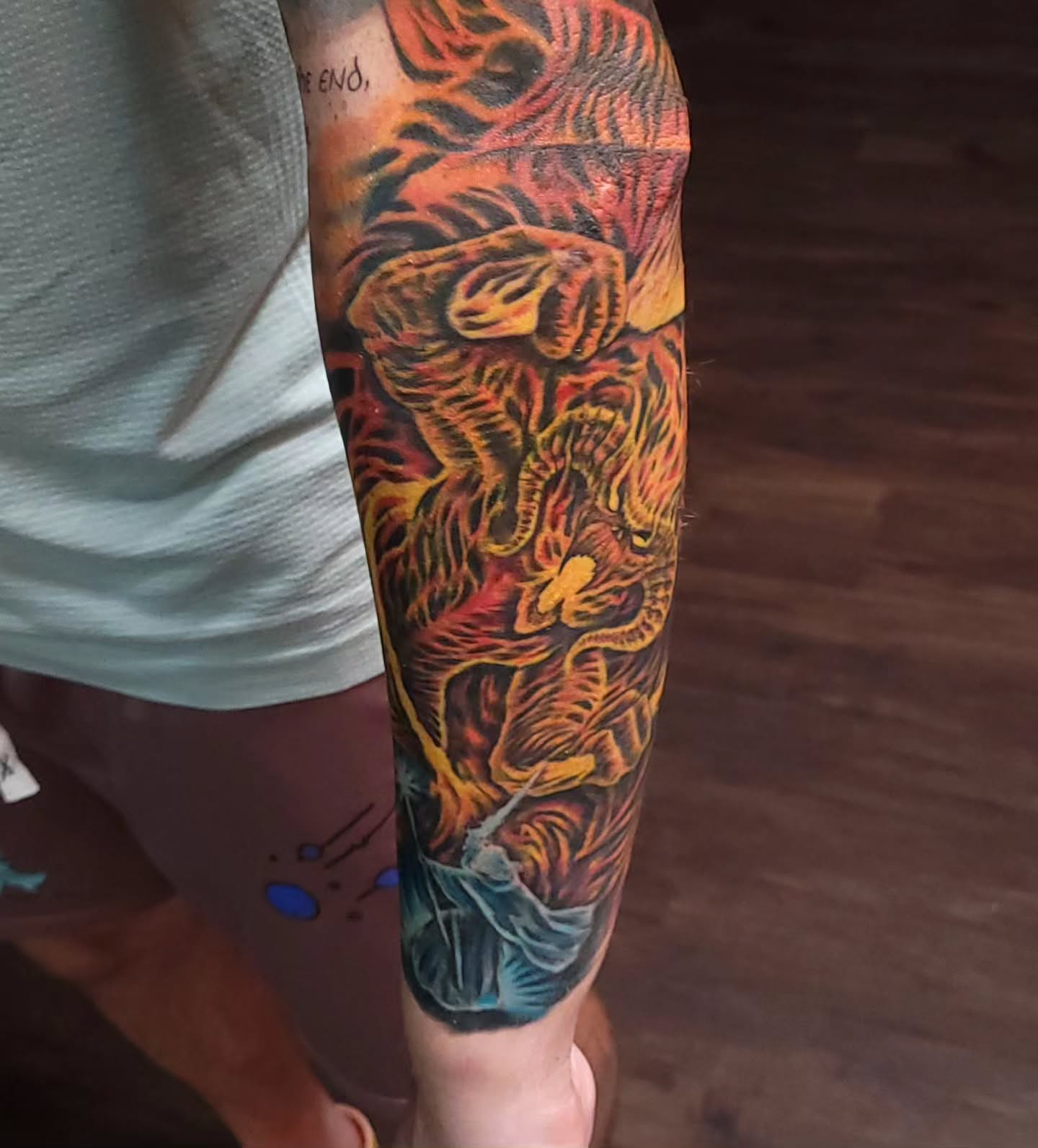 Tattoo by @austinberrytattoos — dark_realism