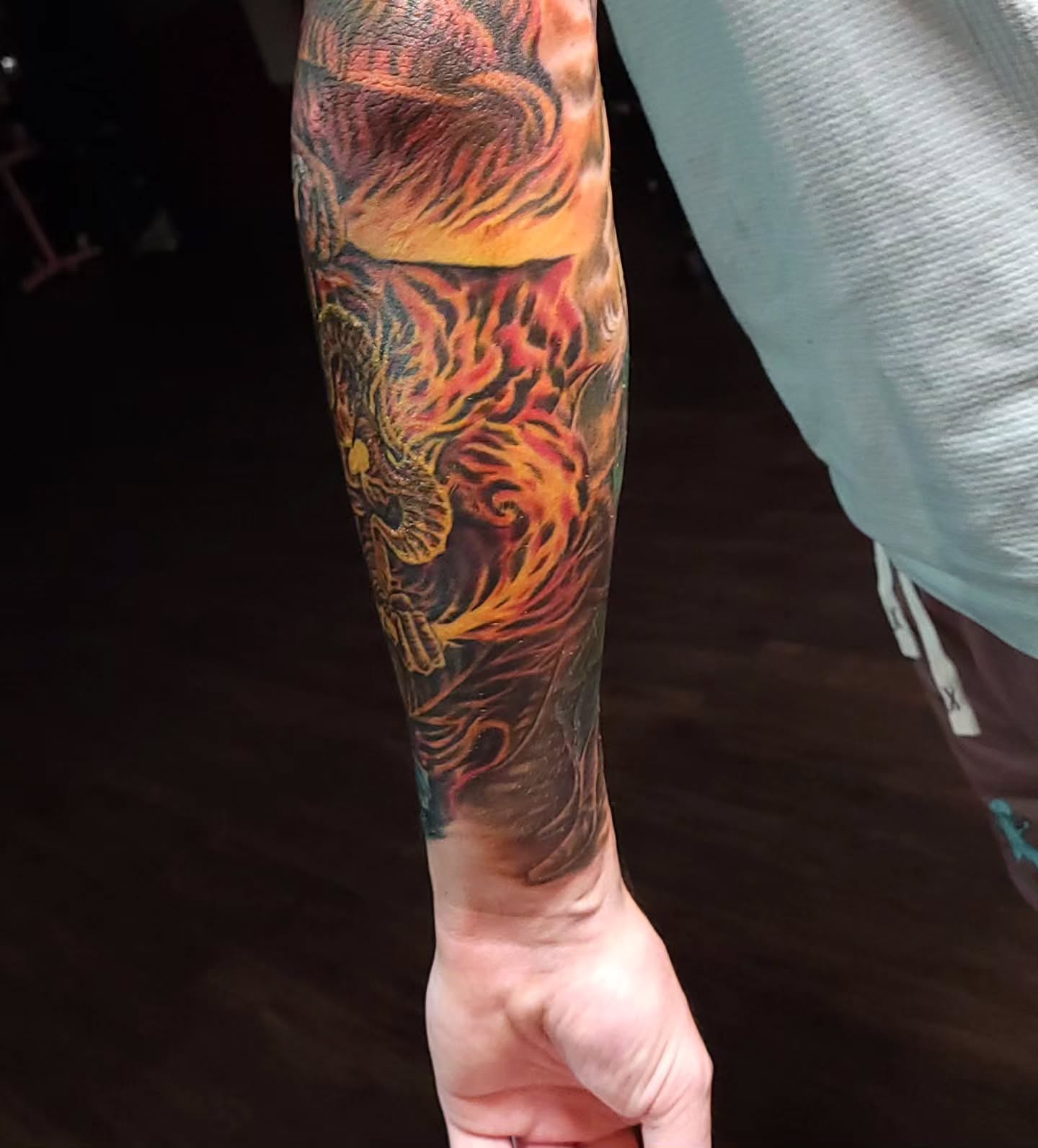 Tattoo by @austinberrytattoos — neo_traditional, realism