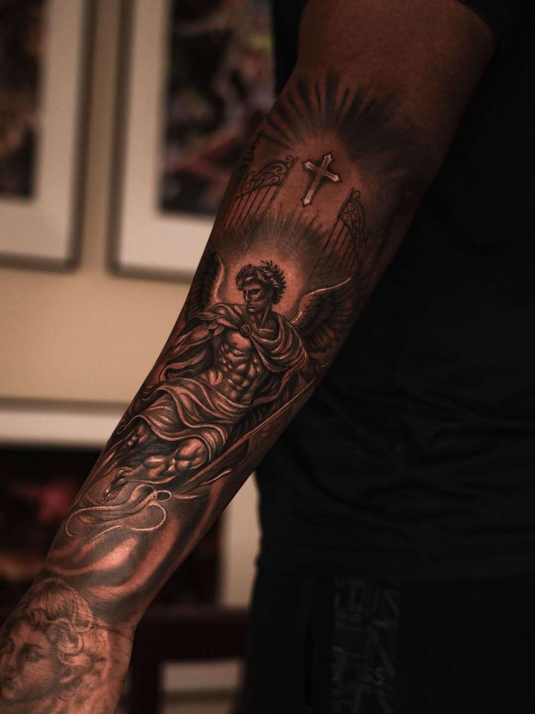 Tattoo by @aistetattoo — realism, black_and_grey