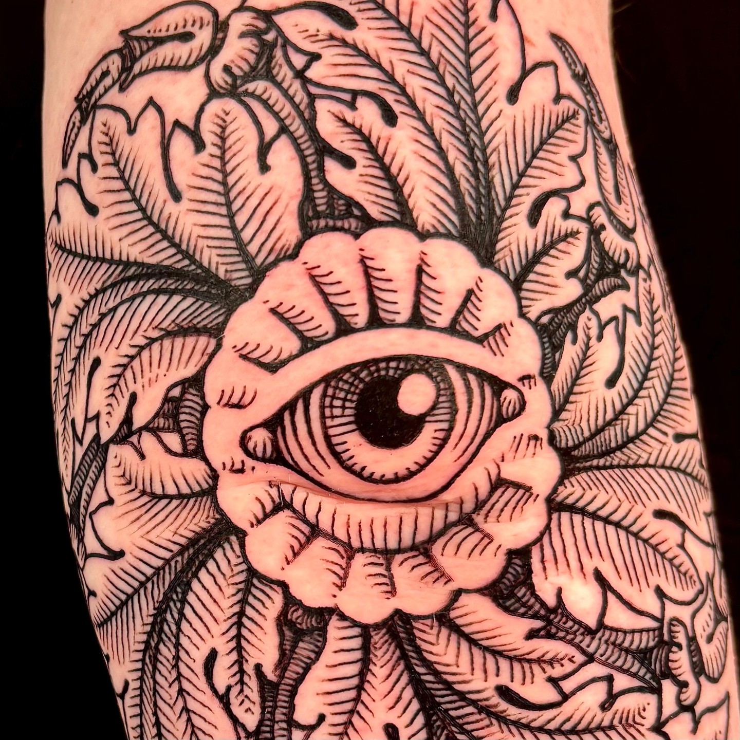 Tattoo by @highsettler โ black_and_grey
