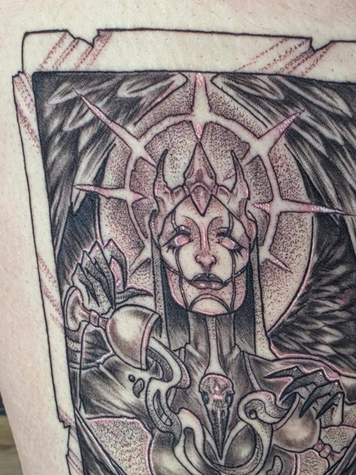 Tattoo by @colleen_does_tattoos — dark_realism