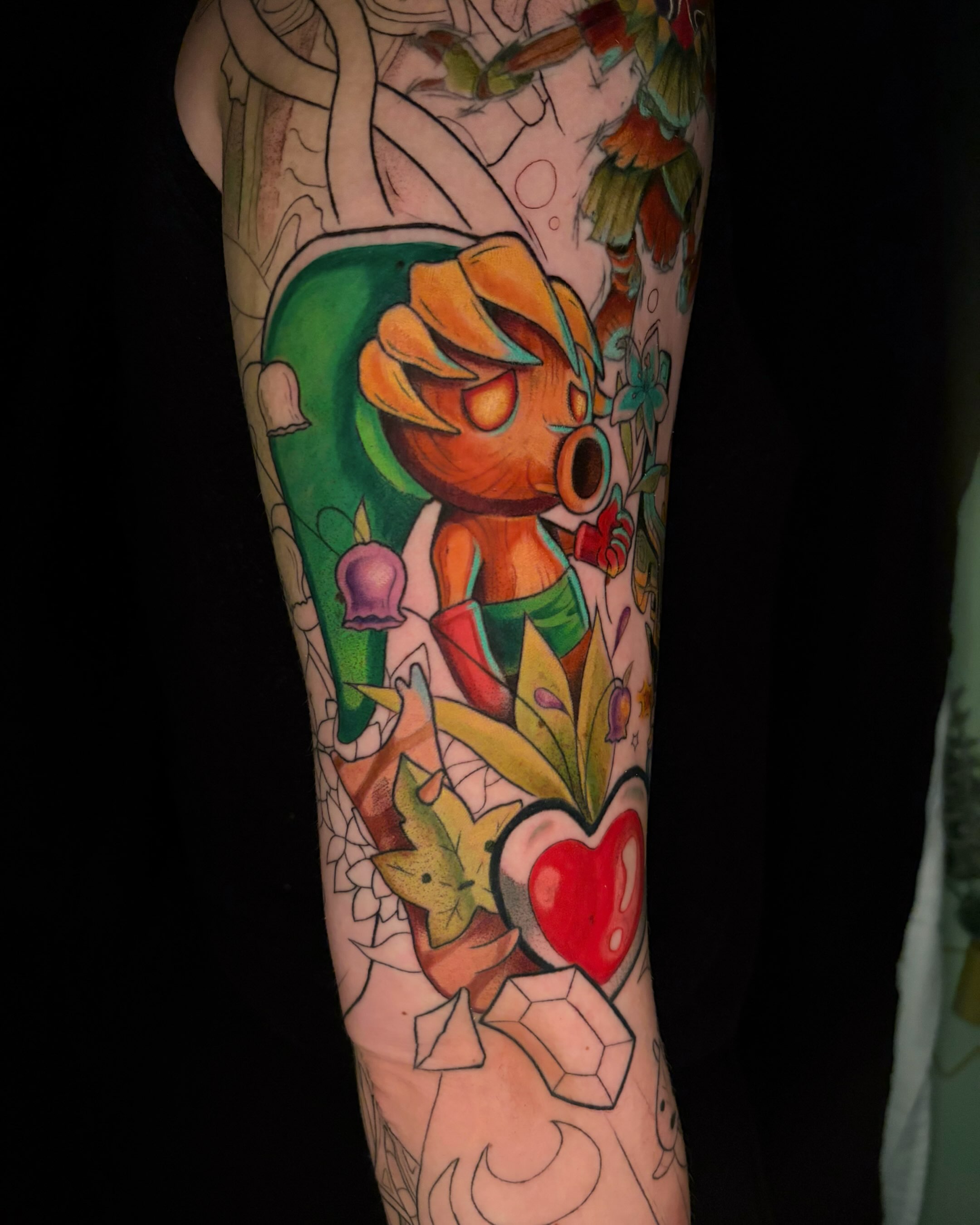 Tattoo by @samiamthesam — new_school, illustrative