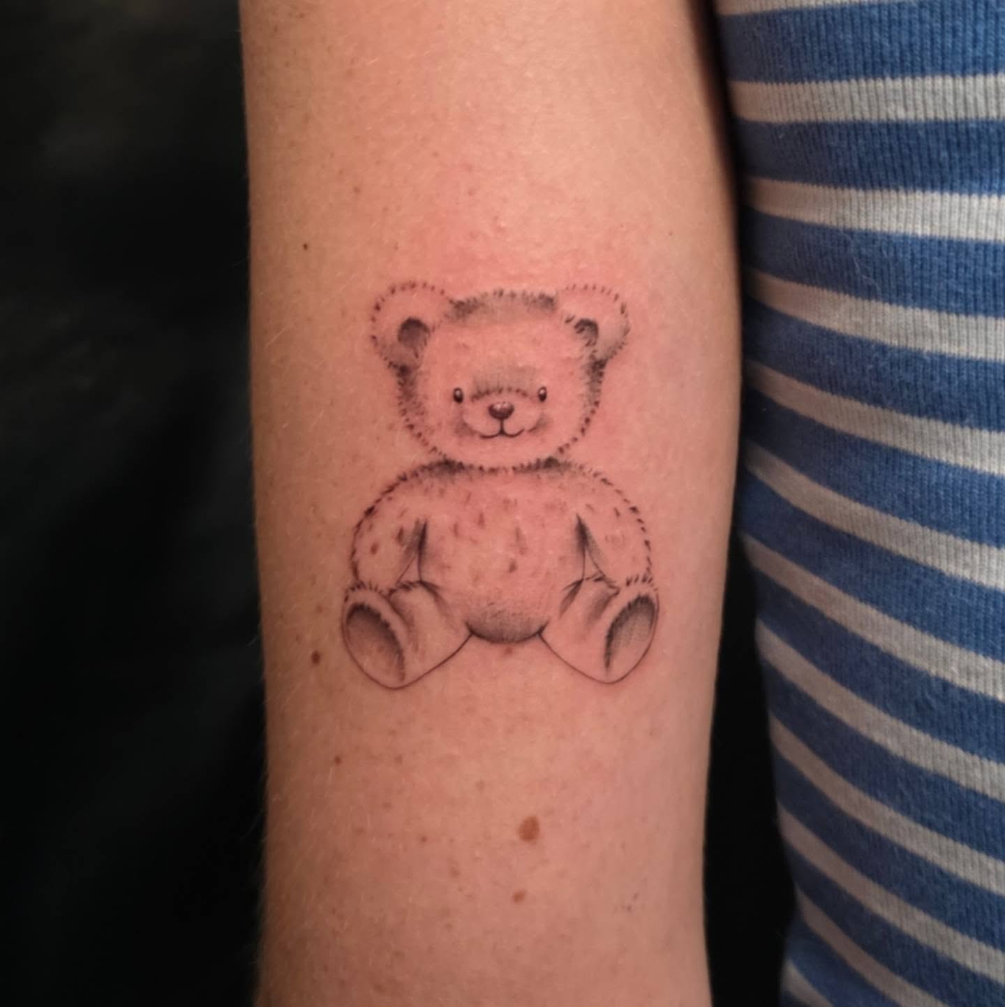 Tattoo by @_kosta_o — dotwork
