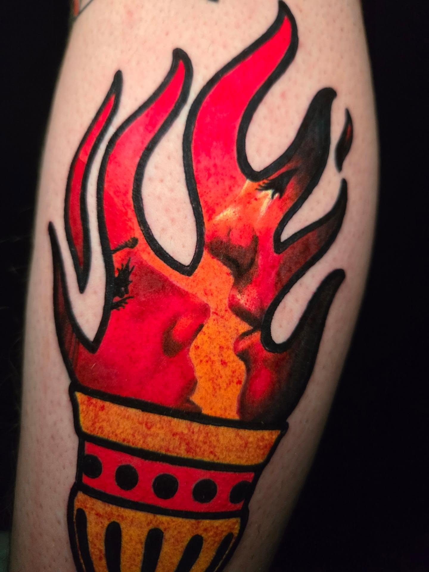 Tattoo by @rowdyroosterink โ american_traditional