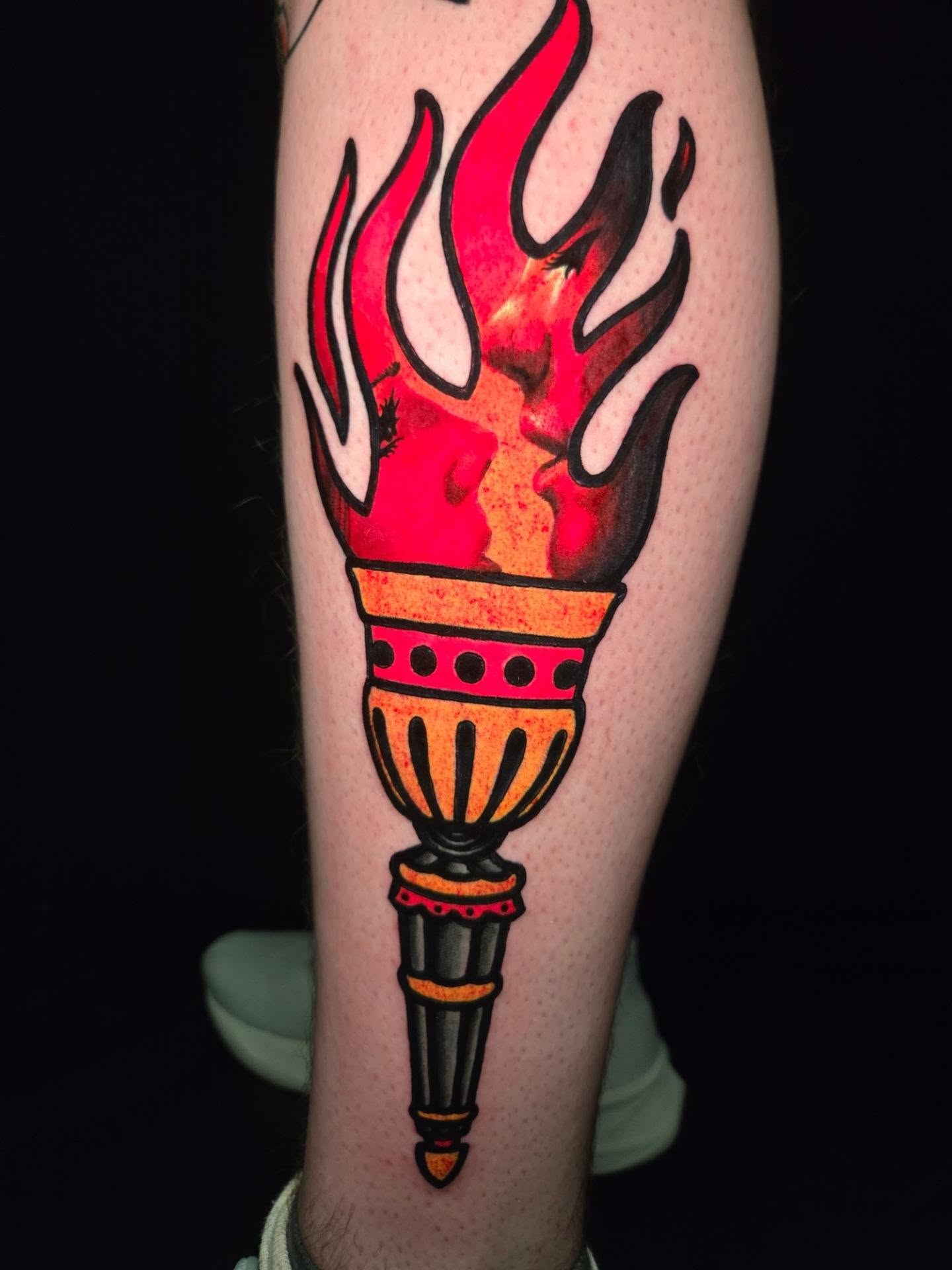 Tattoo by @rowdyroosterink โ american_traditional
