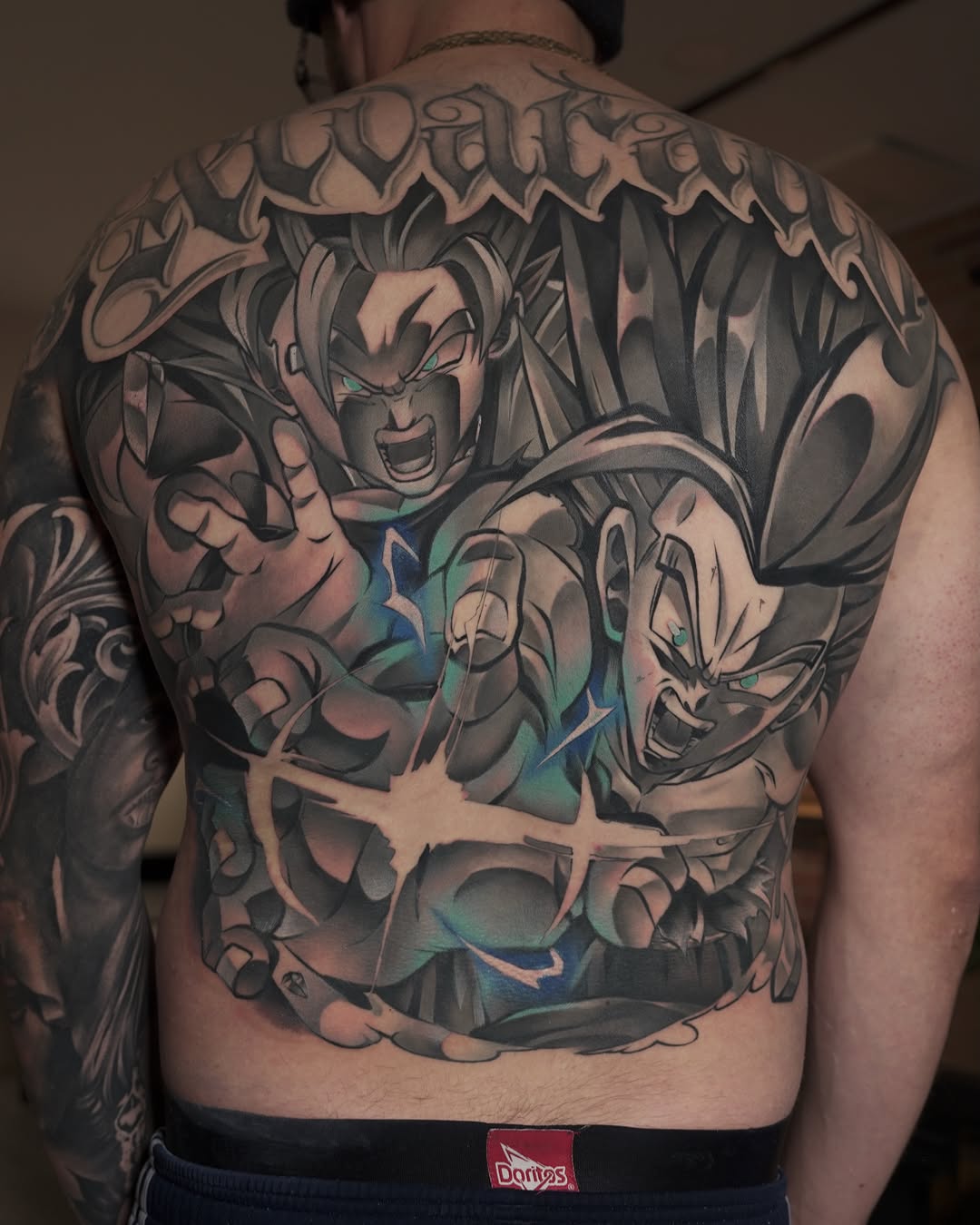 Tattoo by @hideaki.ink — anime