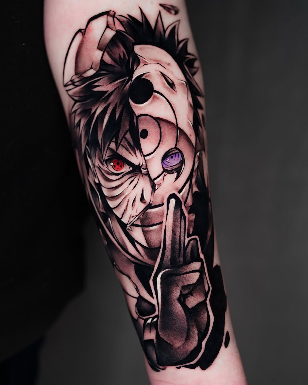 Tattoo by @hideaki.ink — anime