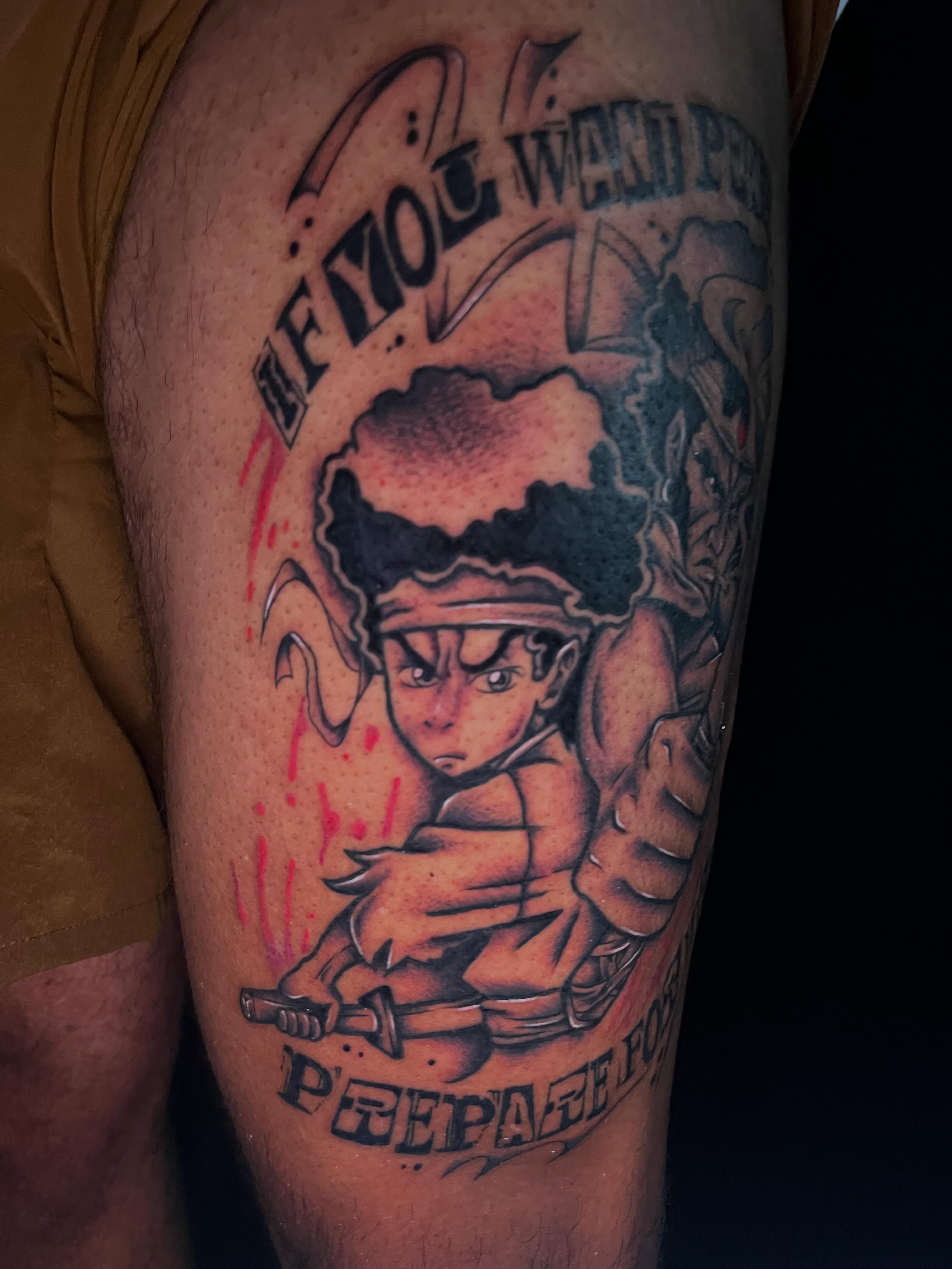 Tattoo by @anavrintattoo — anime